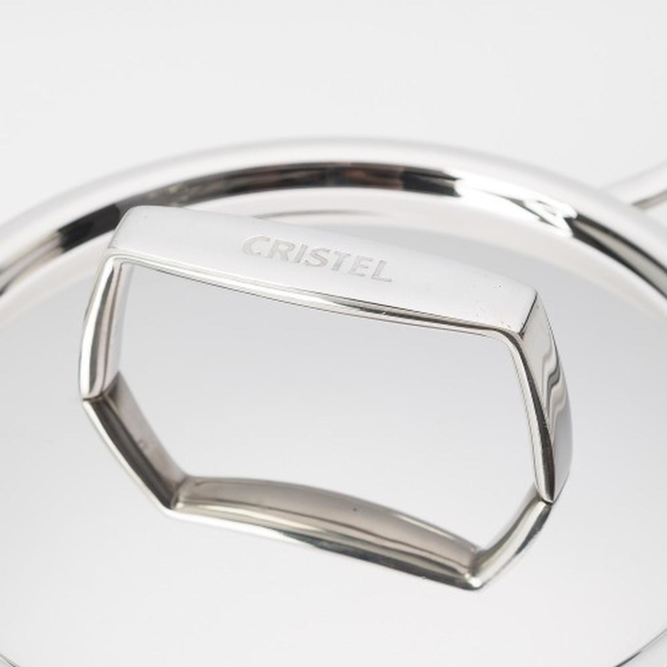 cristel-castel-pro-stainless-steel-lid-16cm - Cristel Castel'Pro Stainless Steel Lid 16cm