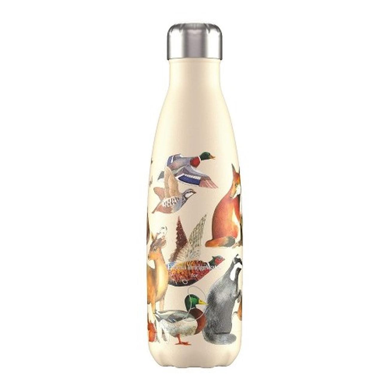 Chilly's 500ml Water Bottle Emma Bridgewater Woodland Animals