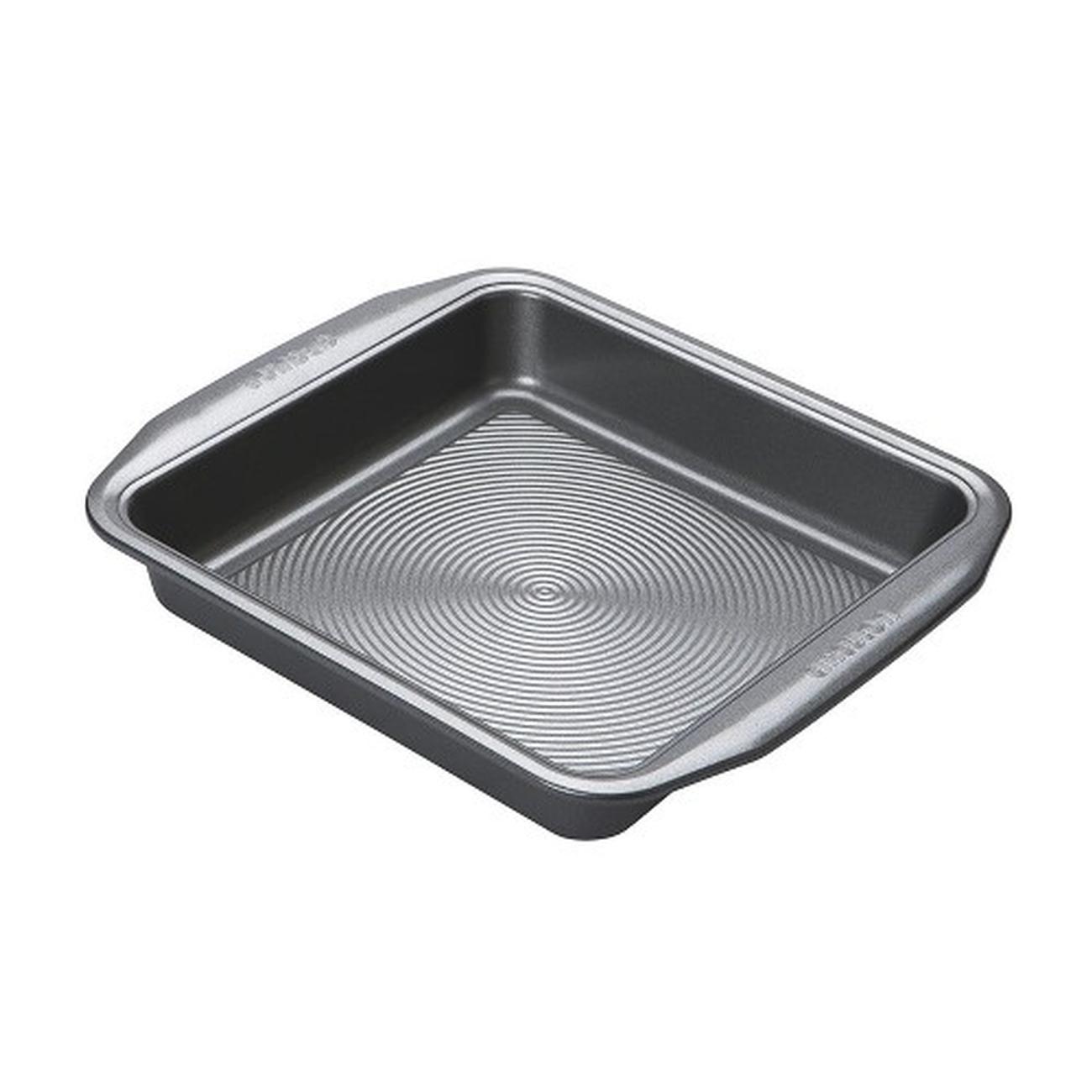 Circulon Bakeware Nonstick Square Cake Pan, 9-Inch, Chocolate Brown