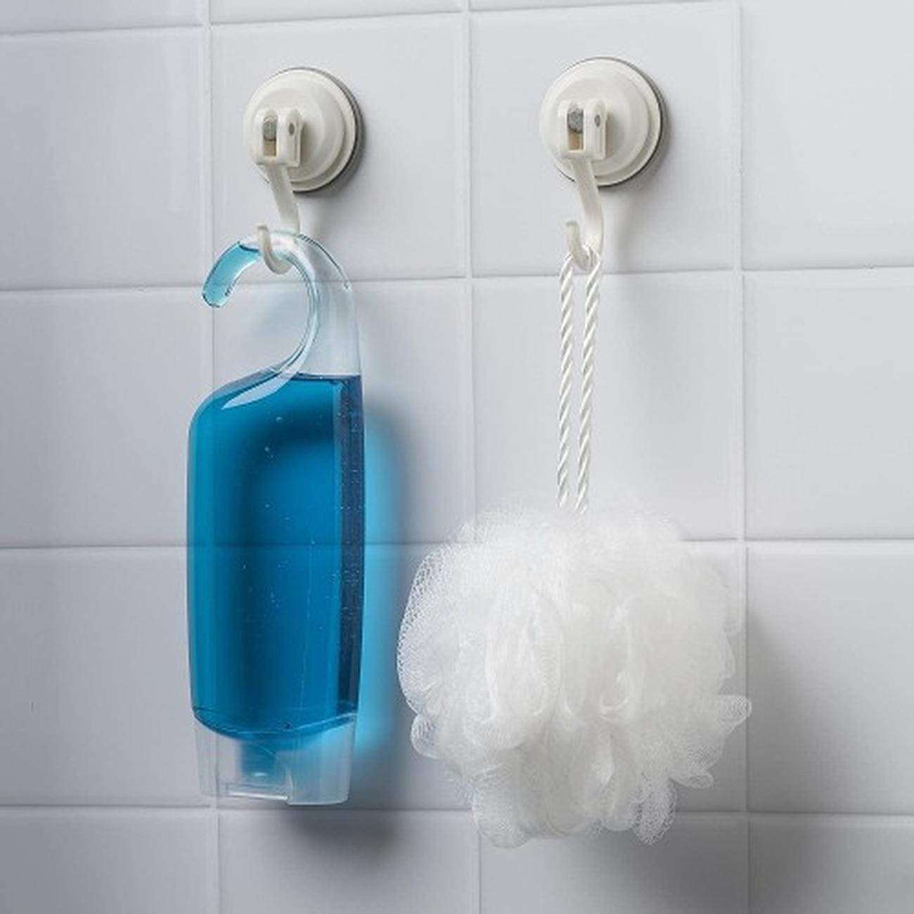 zeal-midi-suction-hook-white-click-and-secure - Zeal Click & Secure Suction Hook White