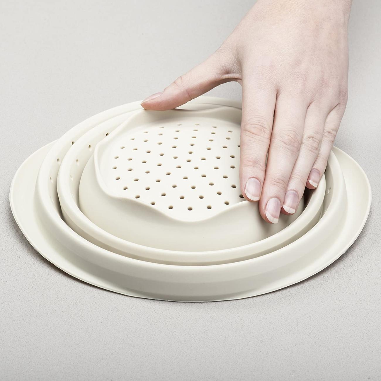 Zeal Collapsible Silicone Colander Large