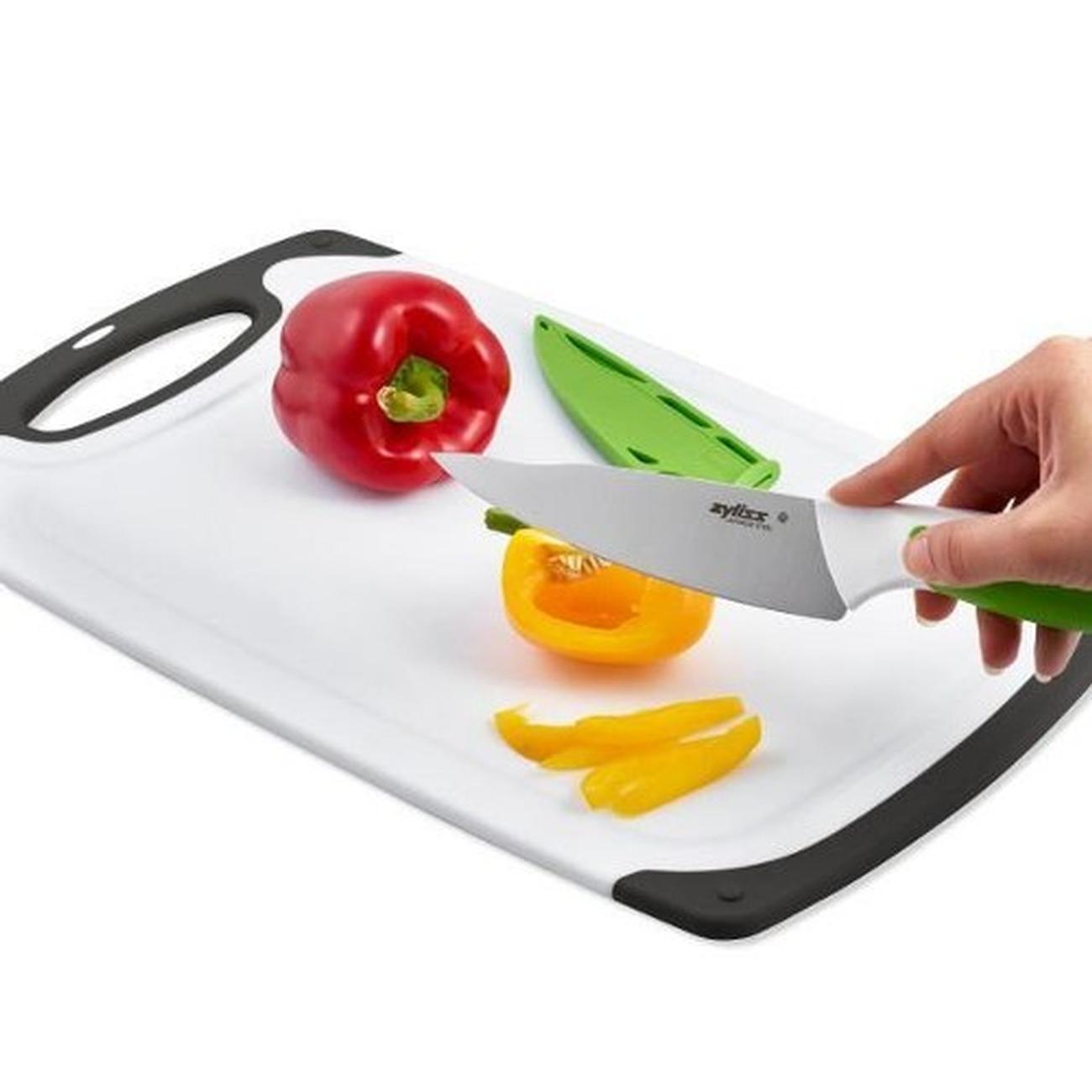 Zyliss 4pc Chopping Board & Knives Set