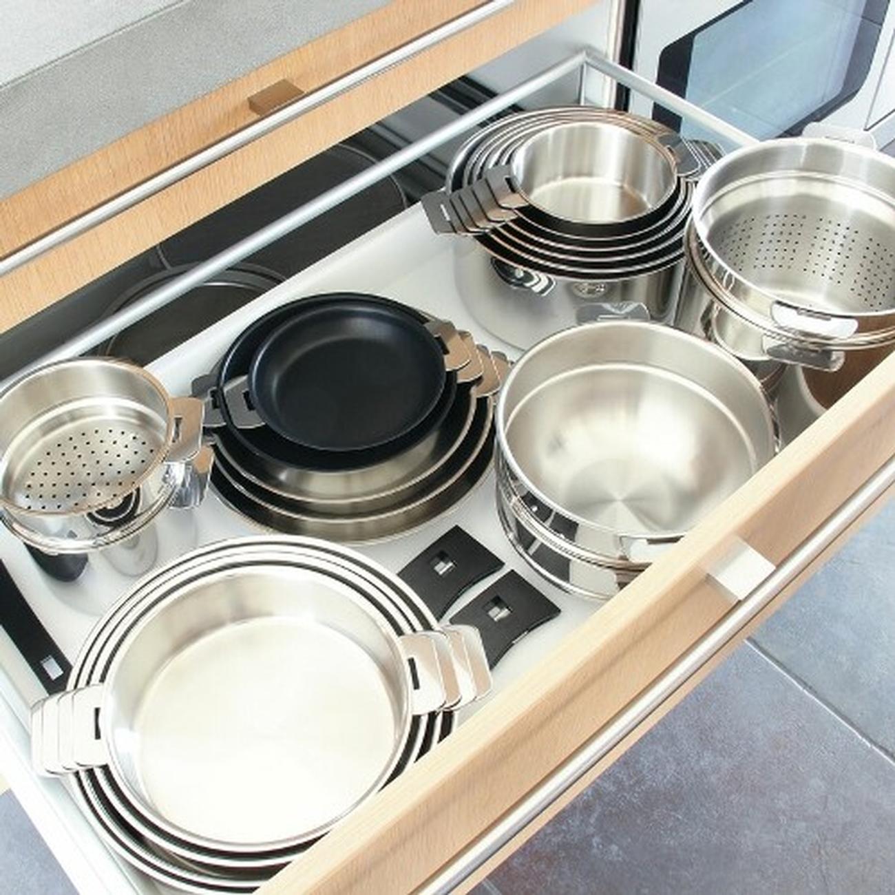 cristel-mutine-stainless-saucepan-removable-16cm - Cristel Mutine Stainless Saucepan 16cm