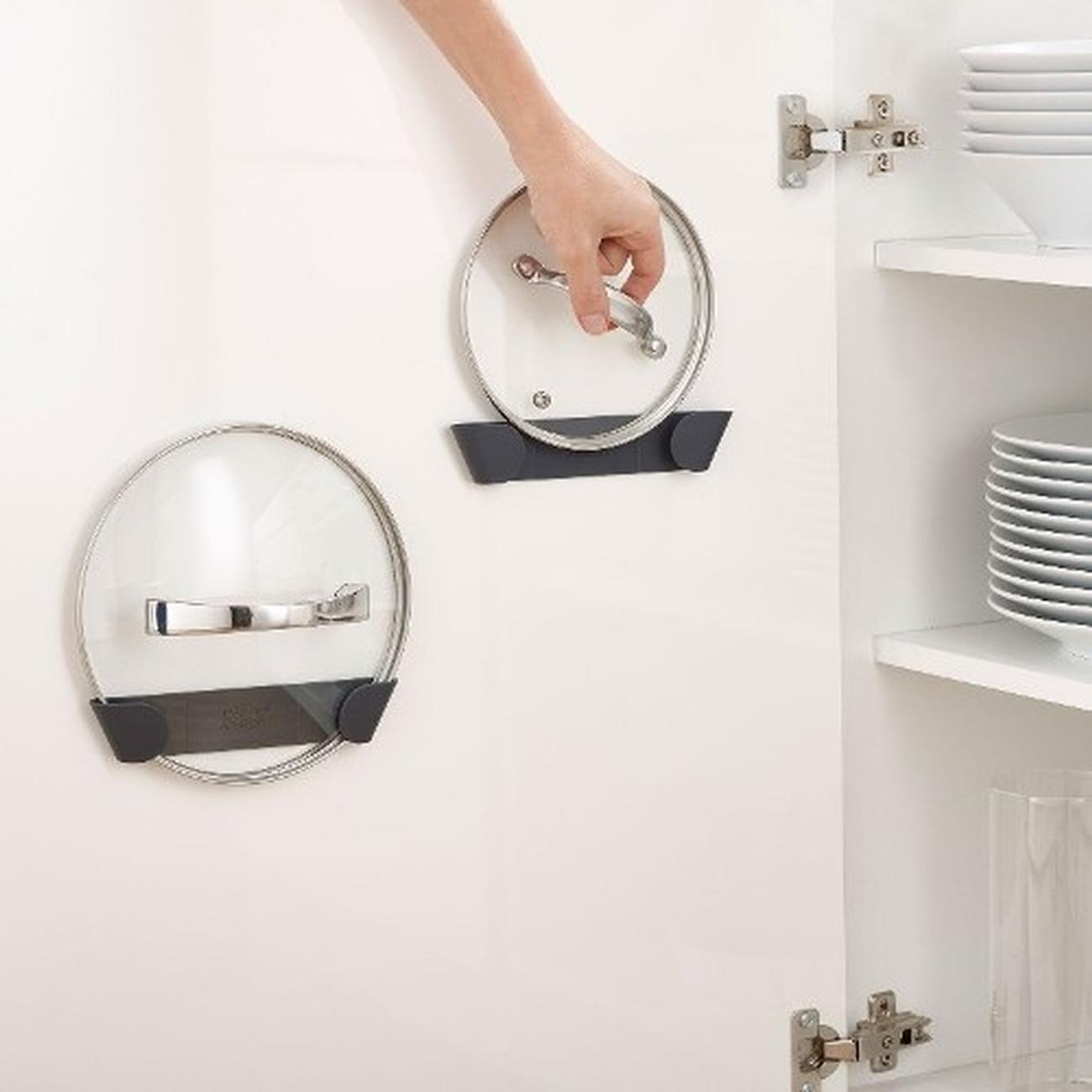 joseph-joseph-set-of-4-pot-lid-holders-cupboard-store - Joseph Joseph CupboardStore Set of 4 Pan Lid Holders