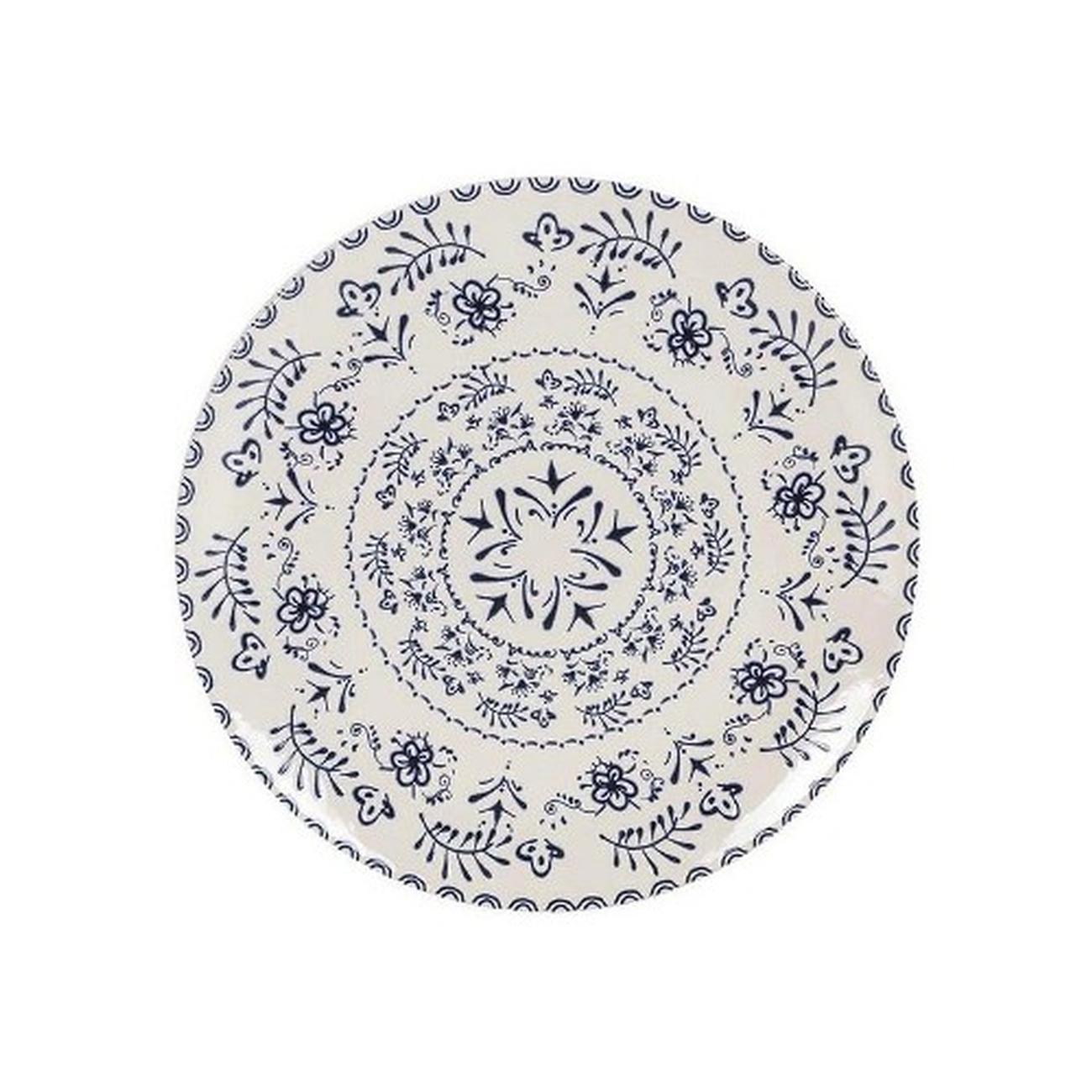 dessert-plate-21cm-blur-monaco-glossy - La Mediterranea Dessert Plate 20cm Blur Monaco Glossy
