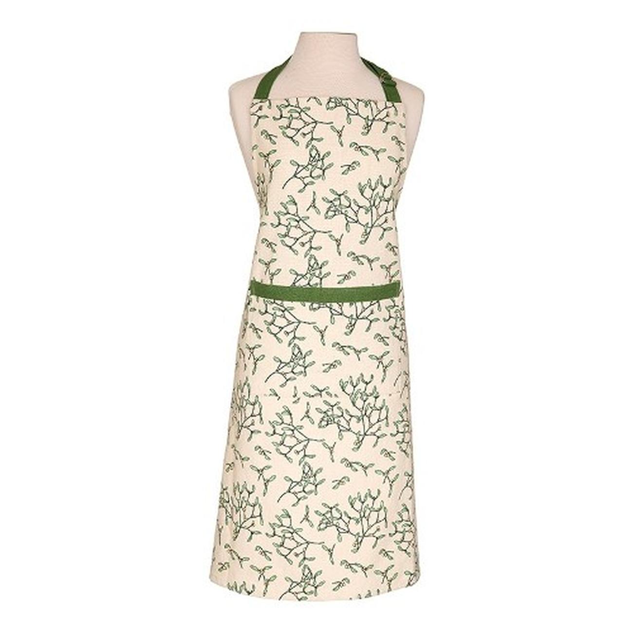 dexam-rhs-mistletoe-adult-apron - Dexam X RHS Mistletoe Adult Apron