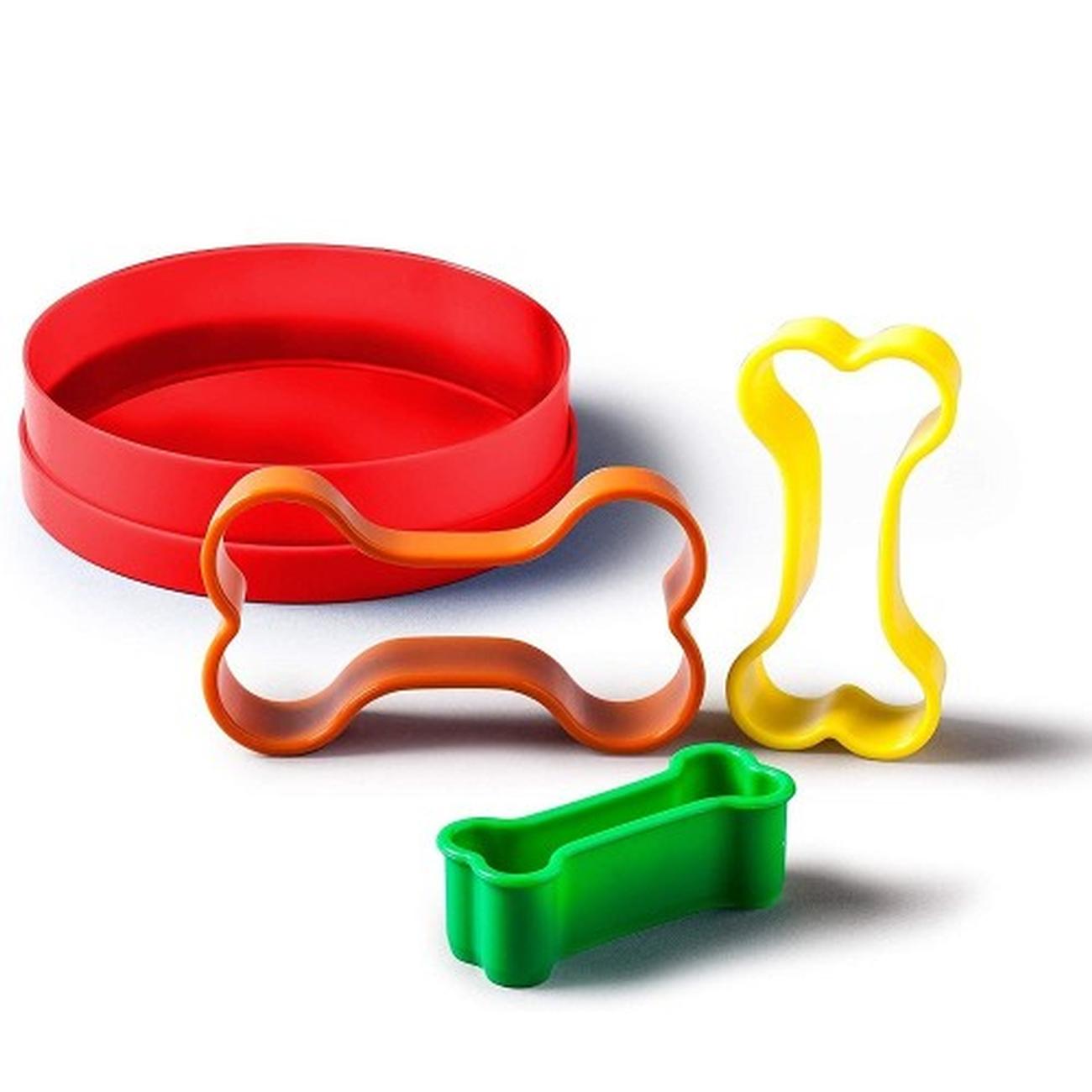 zeal-dog-bone-cookie-and-biscuit-cutters-3pc-set - Zeal Dog Bone Set of 3 Cookie Cutters