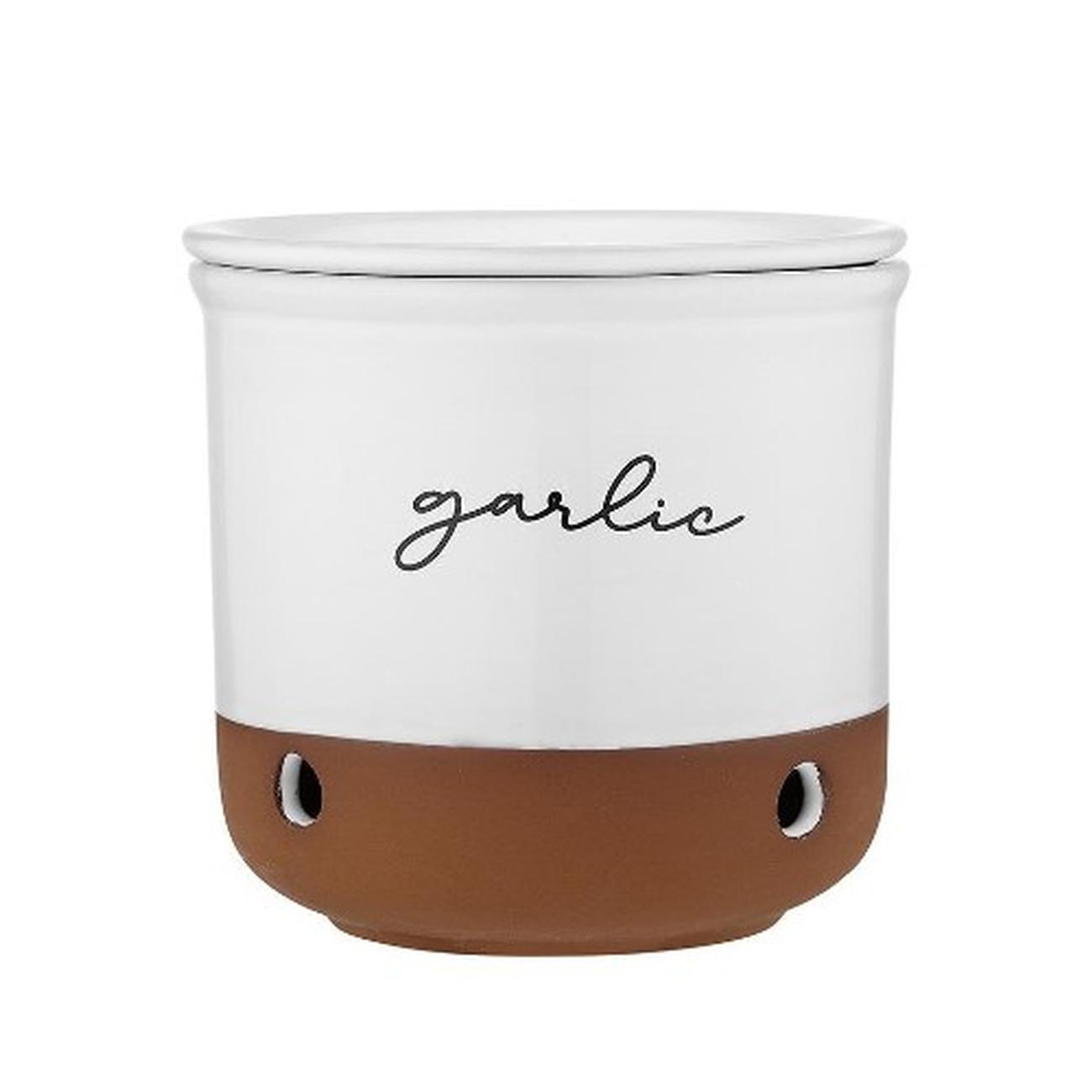 ladelle-eco-garlic-vault-white - Eco Garlic Vault White