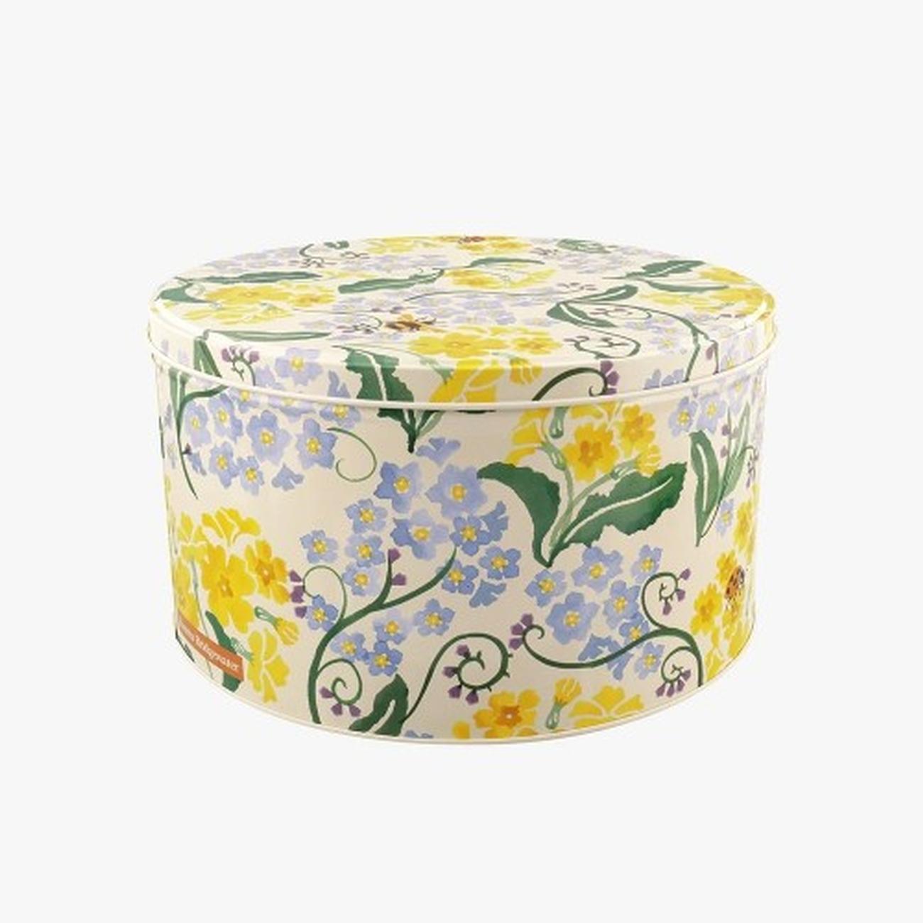 emma-bridgewater-medium-round-cake-tin-little-daffodils - Emma Bridgewater Little Daffodils Round Cake Tin Medium