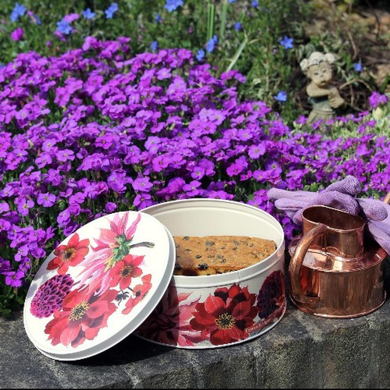 emma-bridgewater-flowers-round-cake-tin-small - Emma Bridgewater Flowers Round Cake Tin Small