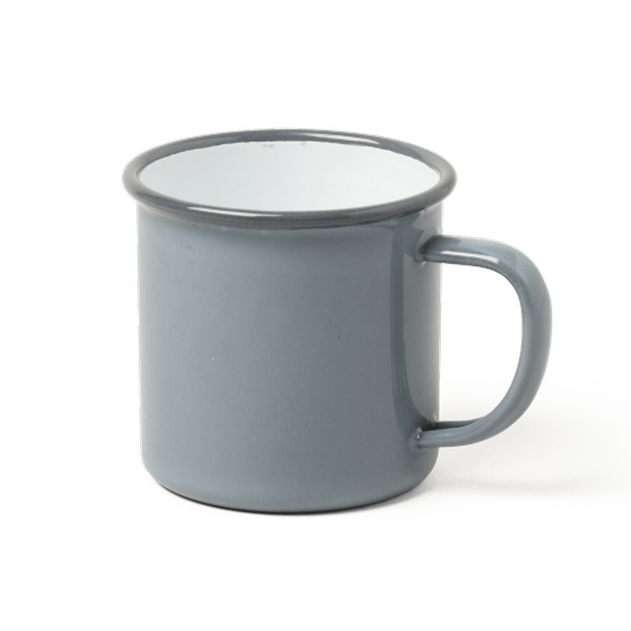 falcon-enamelware-mug-small-grey - Falcon Enamel Small Mug Pigeon Grey
