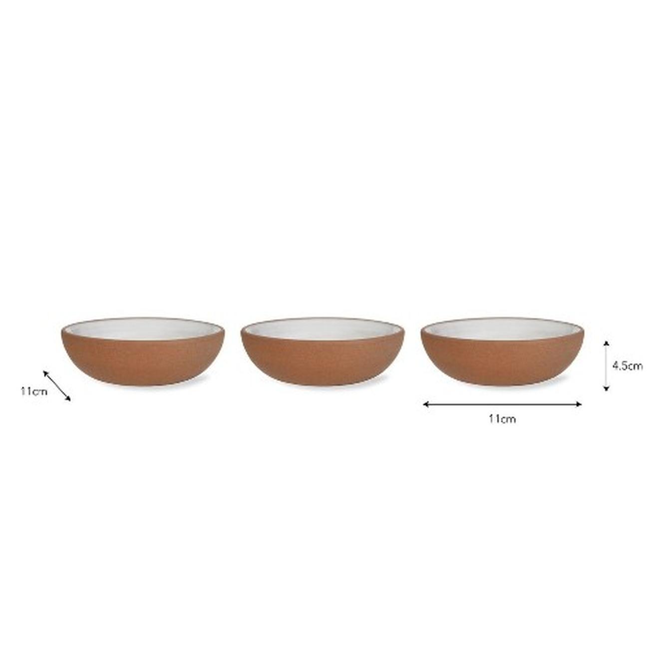 enstone-set-of-3-serving-bowls-garden-trading - Enstone Set of 3 Nibble Bowls