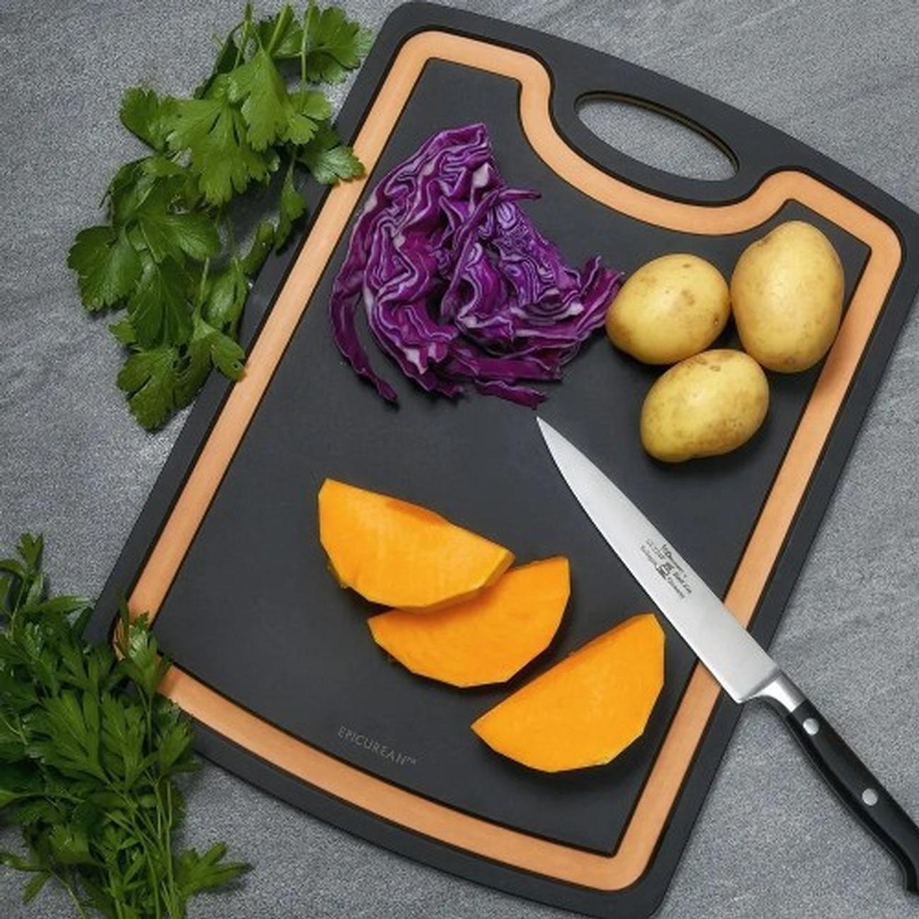 epicurean-pro-cutting-board-with-groove-370x275mm - Epicurean Pro Cutting Board with Groove 37x27.5cm