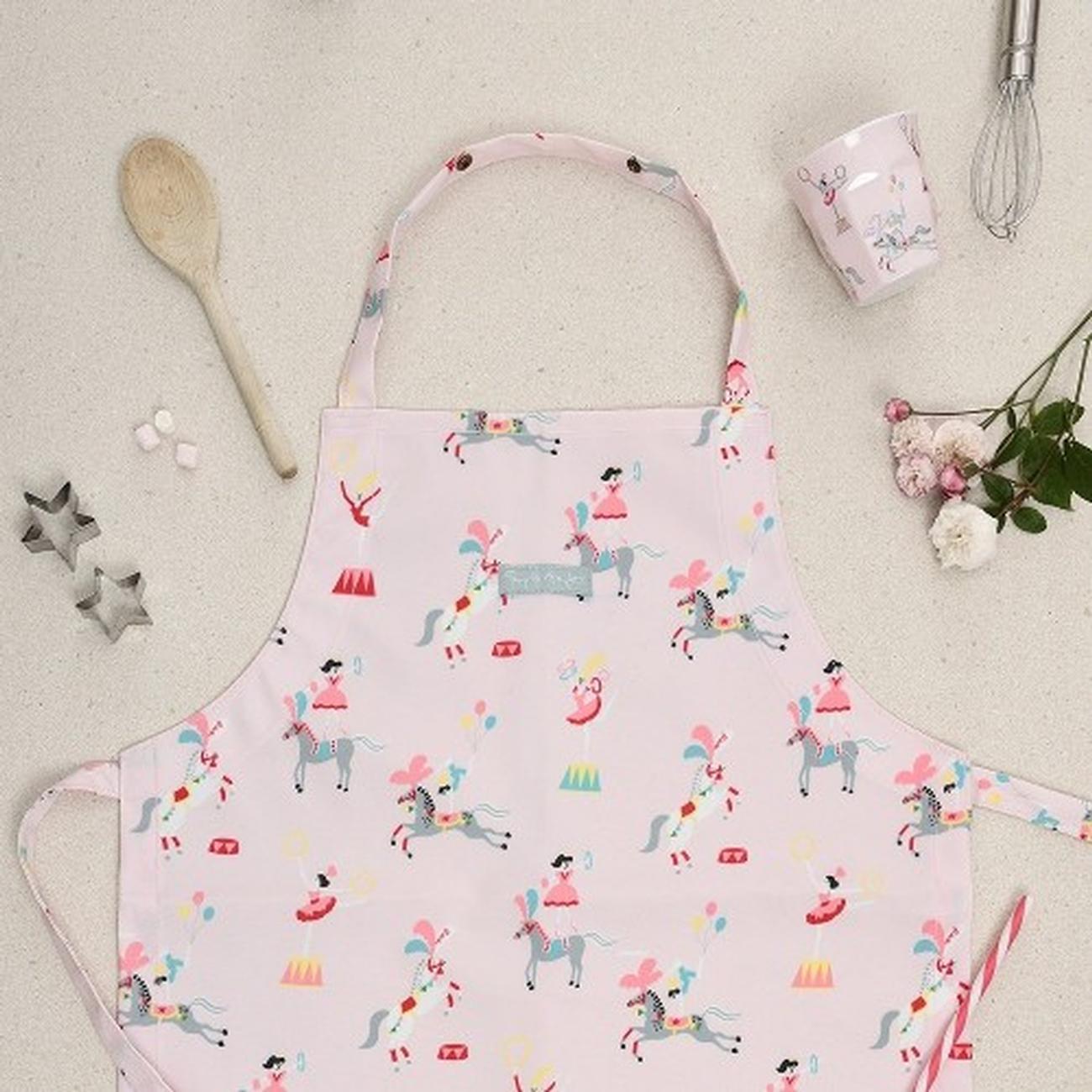 Sophie-Allport-fairground-ponies-childrens-apron - Sophie Allport Fairground Ponies Kid's Apron
