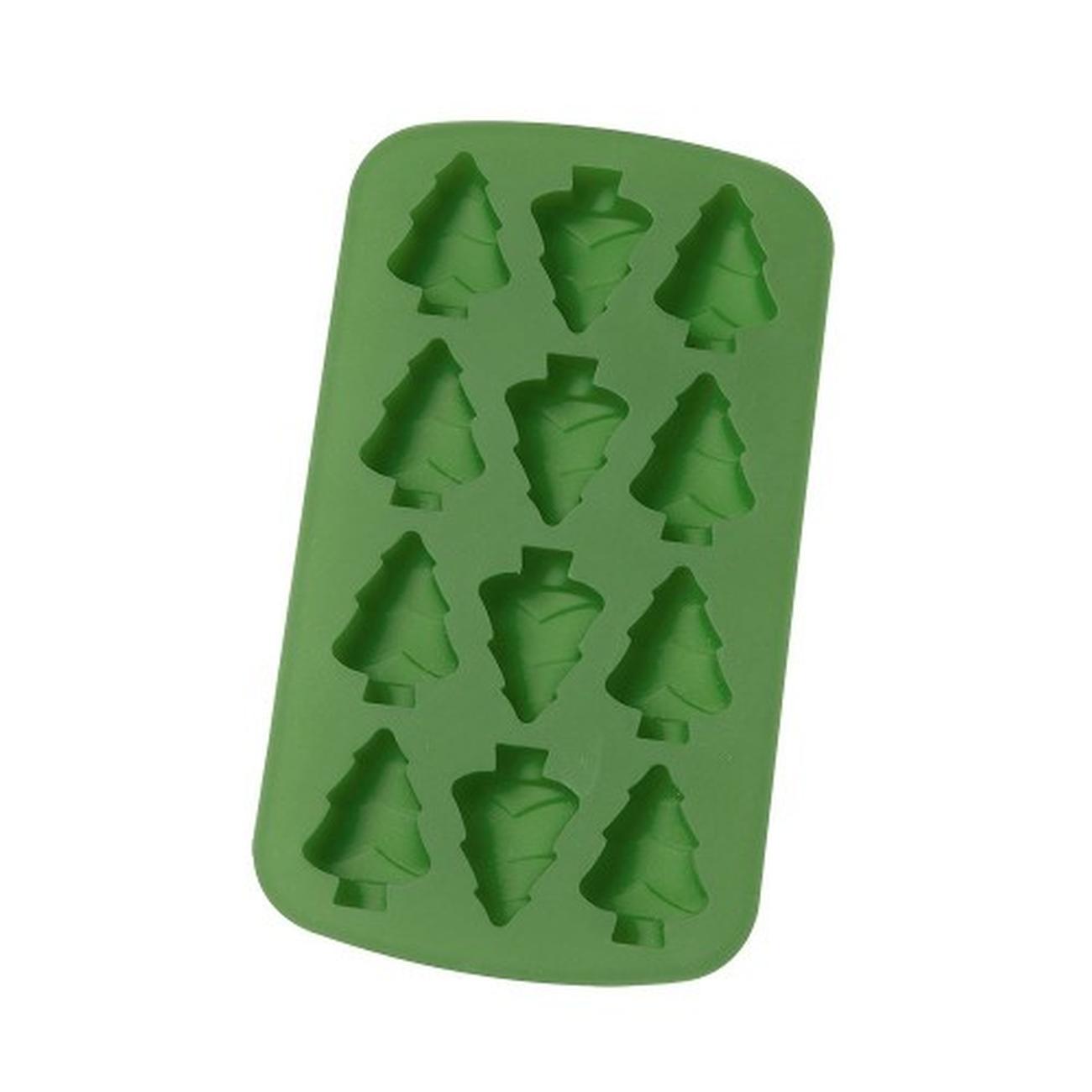 Eddingtons Festive Mold Christmas Tree Silicone Tray 12 Cup