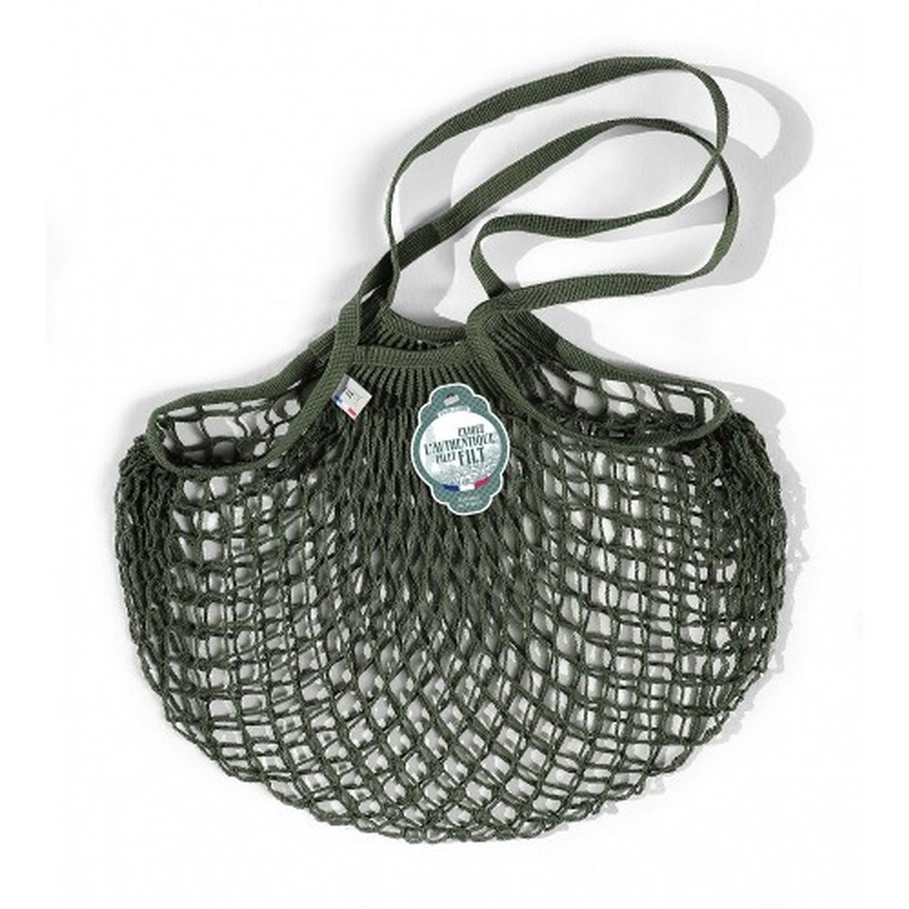 filt-french-market-bag-long-kaki-green - Filt French Market Bag Long Kaki Tourbe