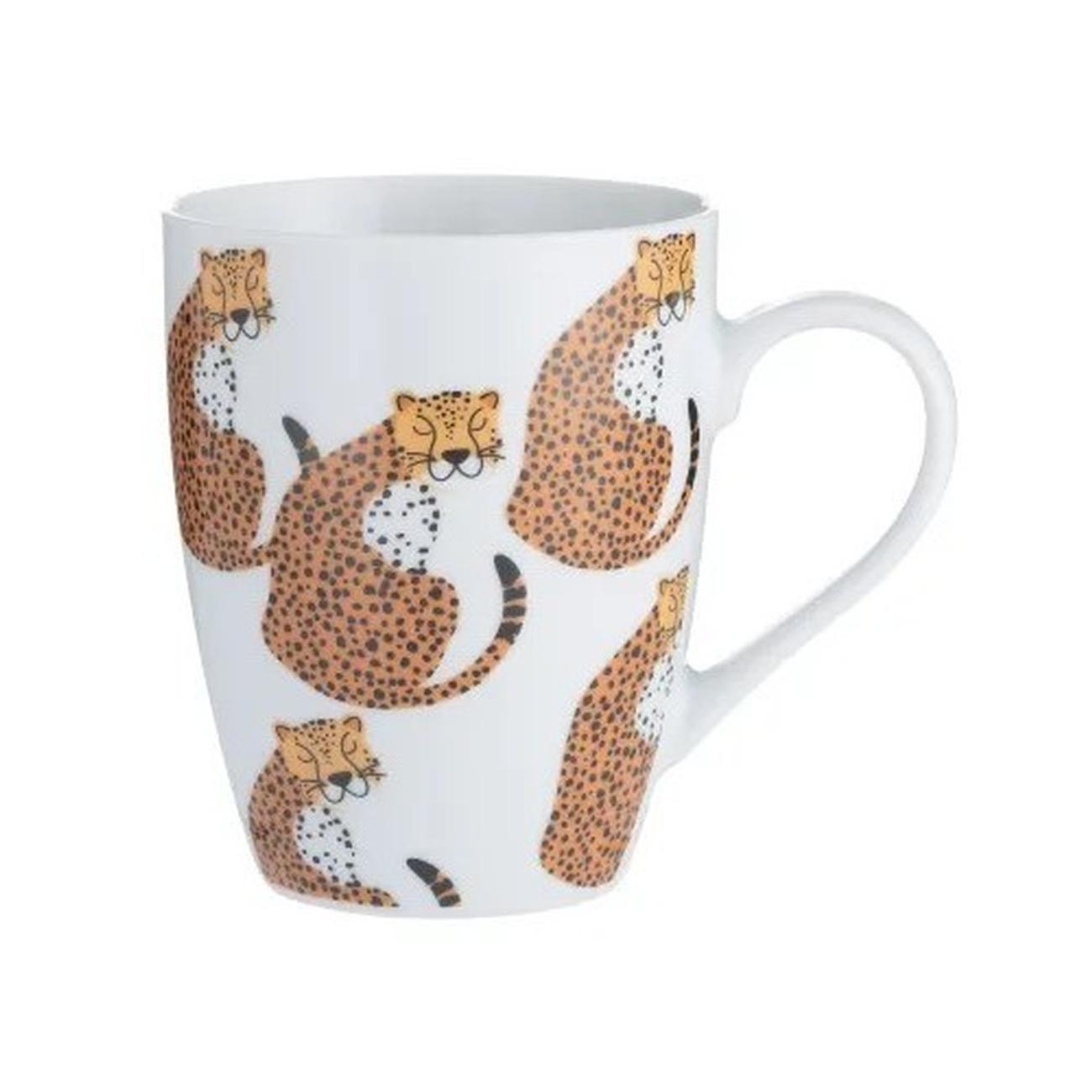 Price & Kensington Fine China Mug Cheetah
