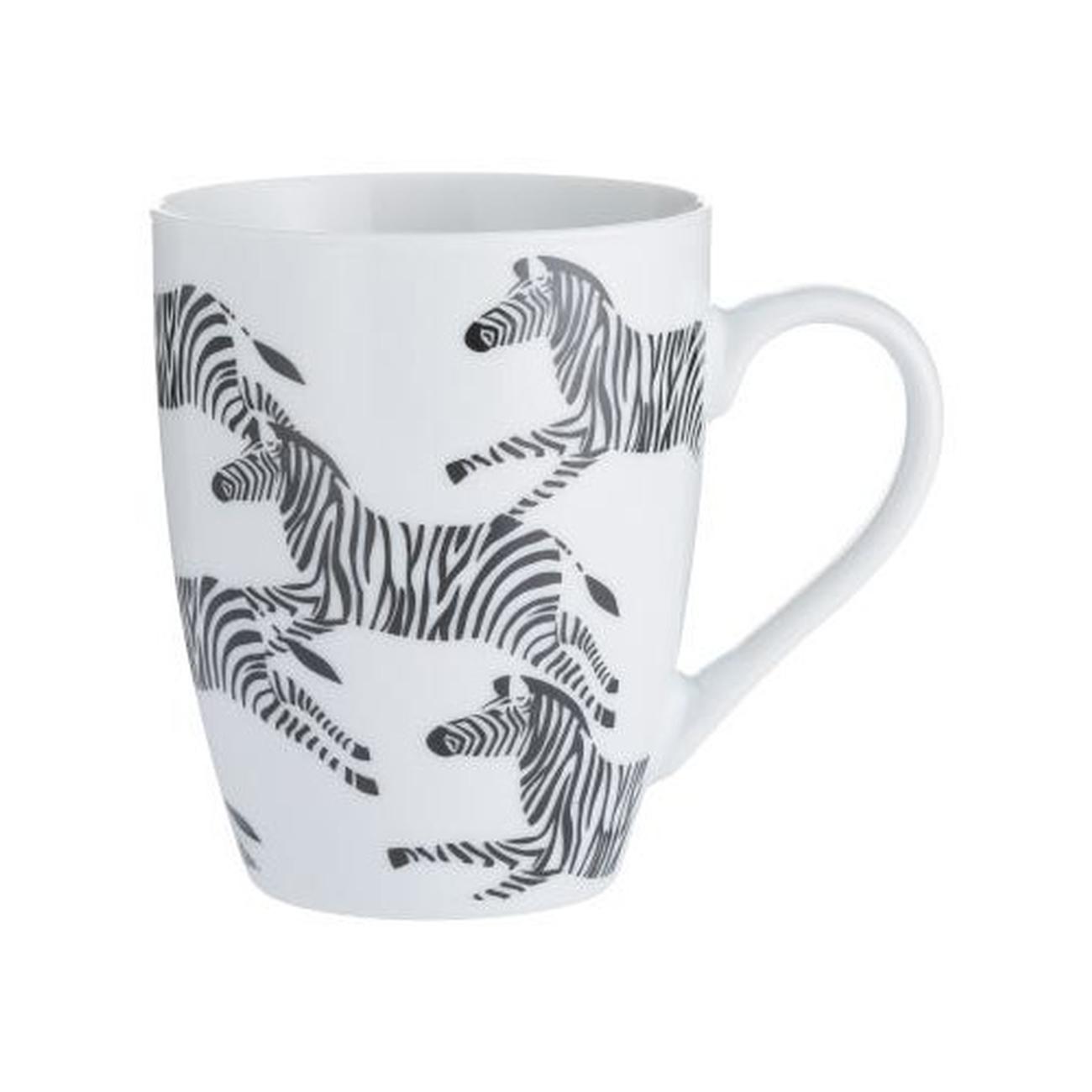 Price & Kensington Fine China Mug Zebra