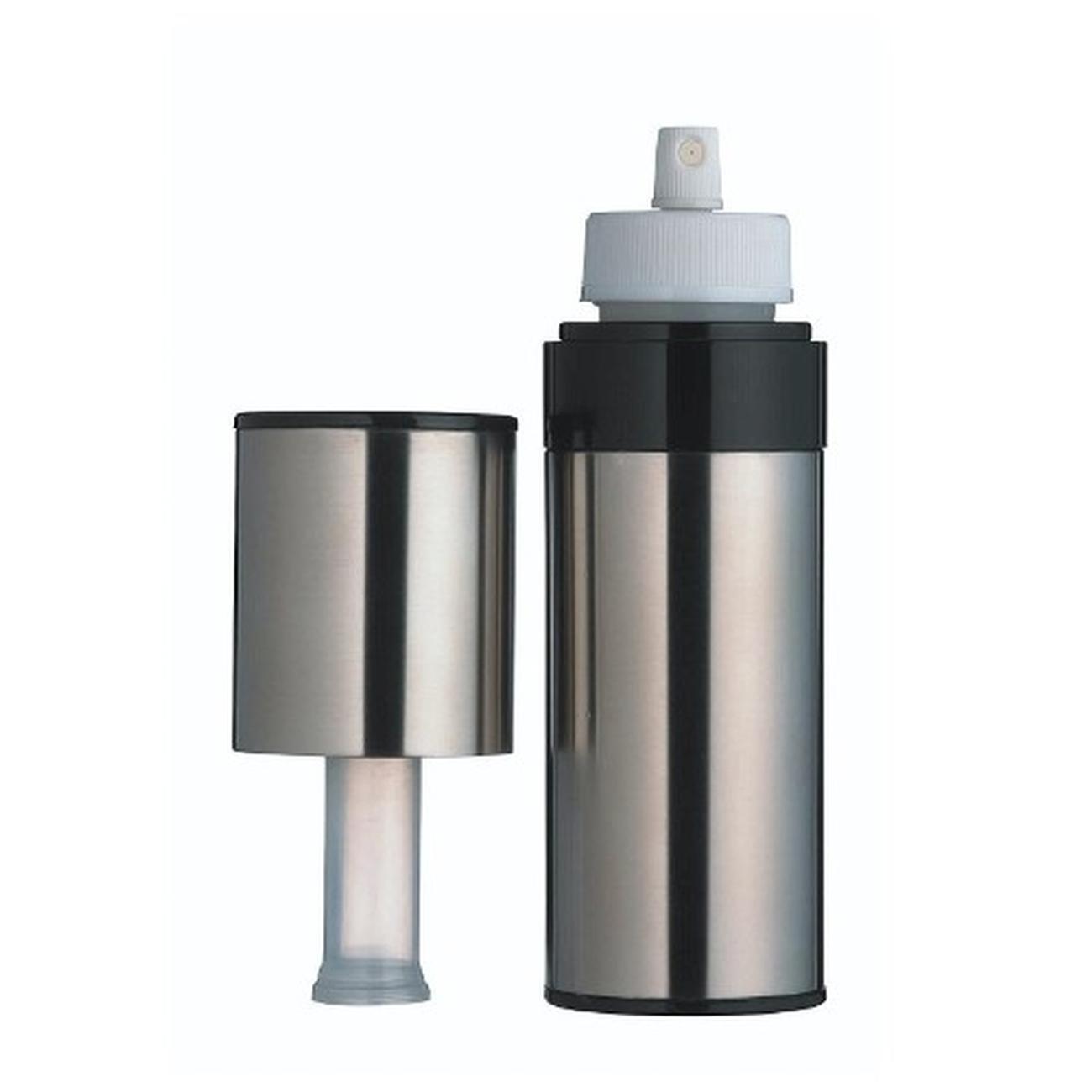 masterclass-stainless-steel-pump-action-fine-mist-spray-bottle - MasterClass Stainless Steel Pump Action Fine Mist Spray Bottle
