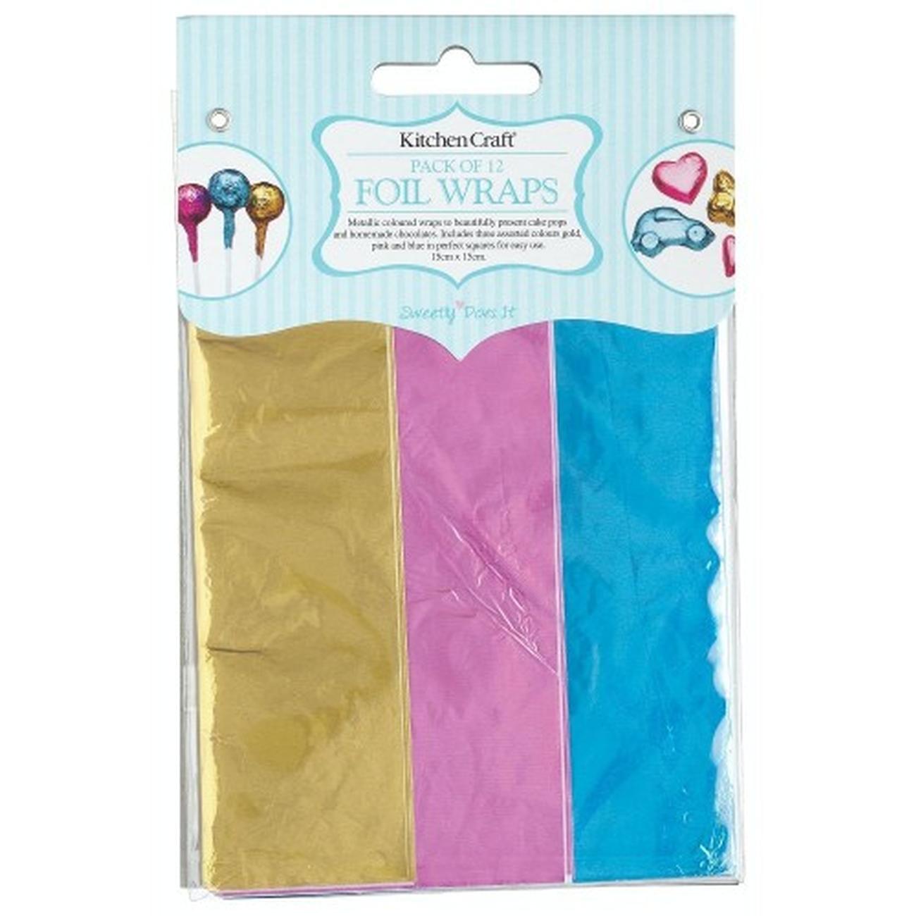 sweetly-does-it-foil-chocolate-wrappers-12-pieces - Sweetly Does It Foil Wraps 12pc