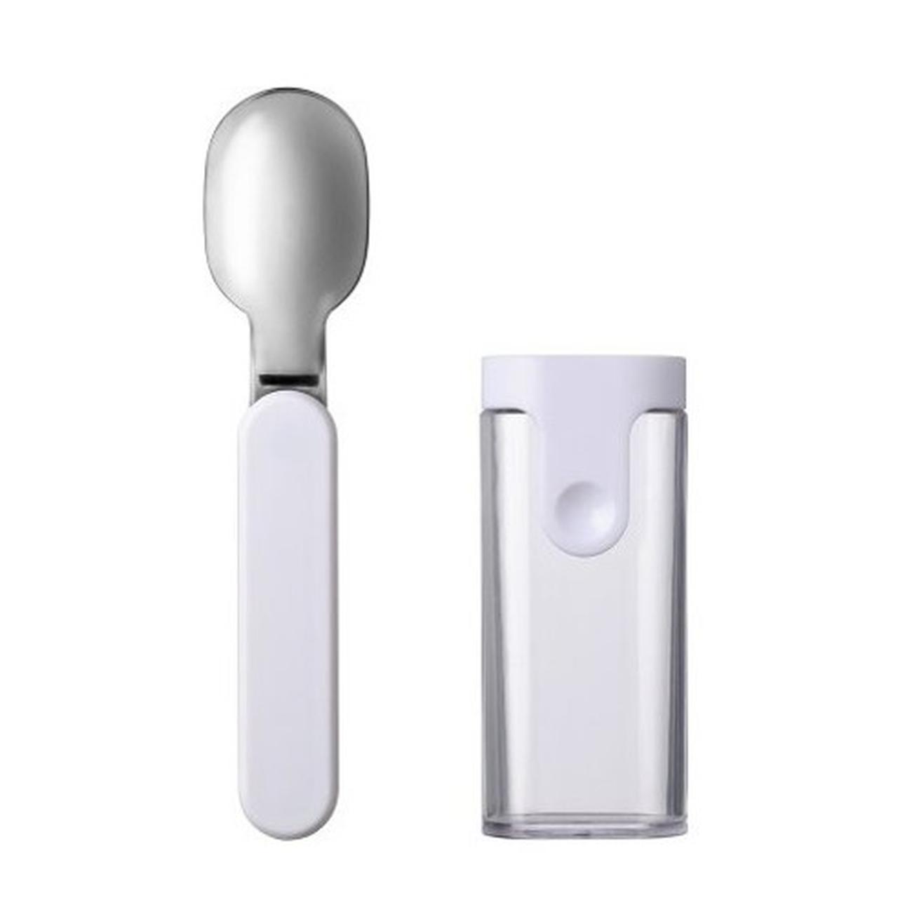 mepal-foldable-spoon-ellipse-white - Mepal Folding Spoon Ellipse White