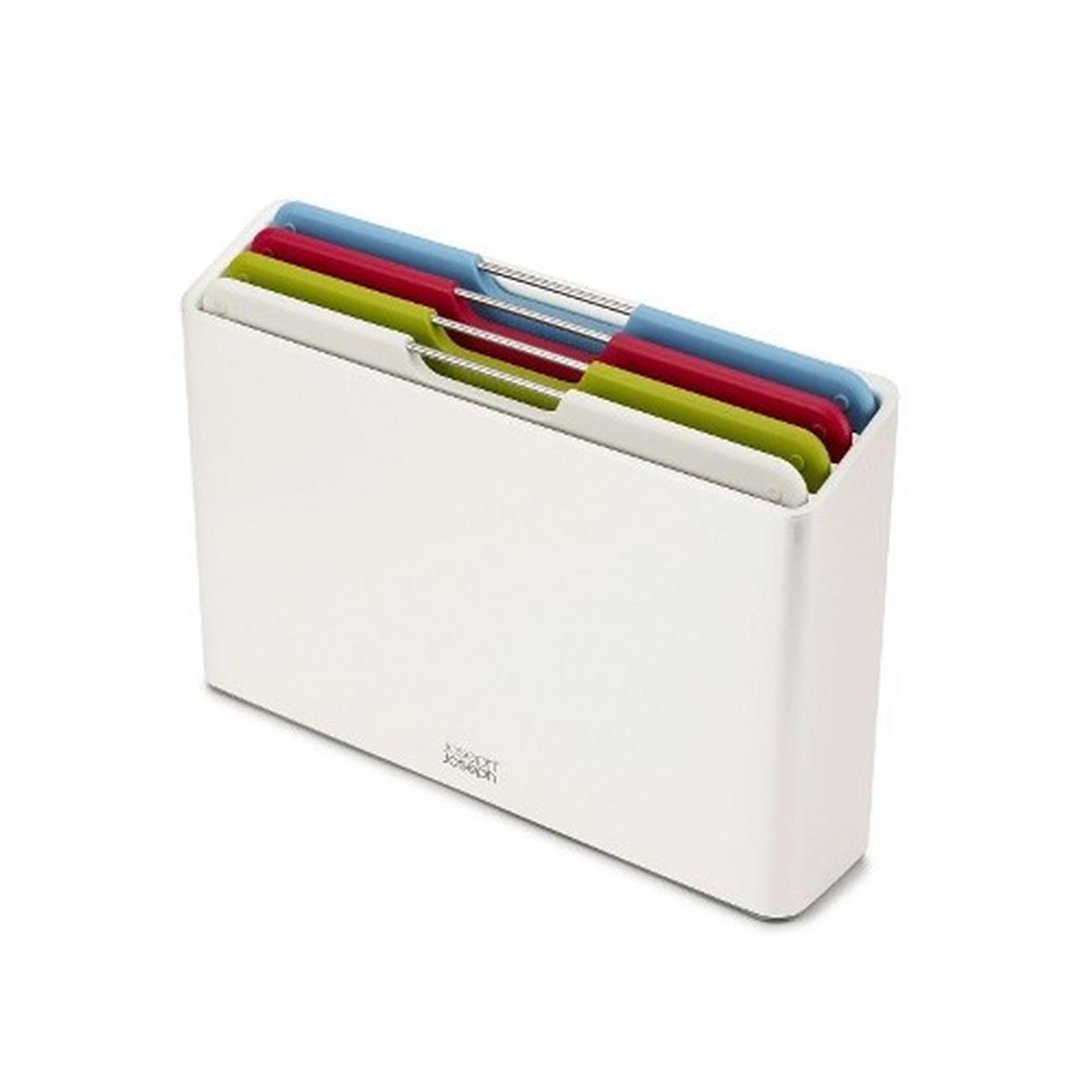 joseph-joseph-folio-4-piece-chopping-board-set-artic-white - Joseph Joseph Folio 4pc Chopping Board Set Artic White