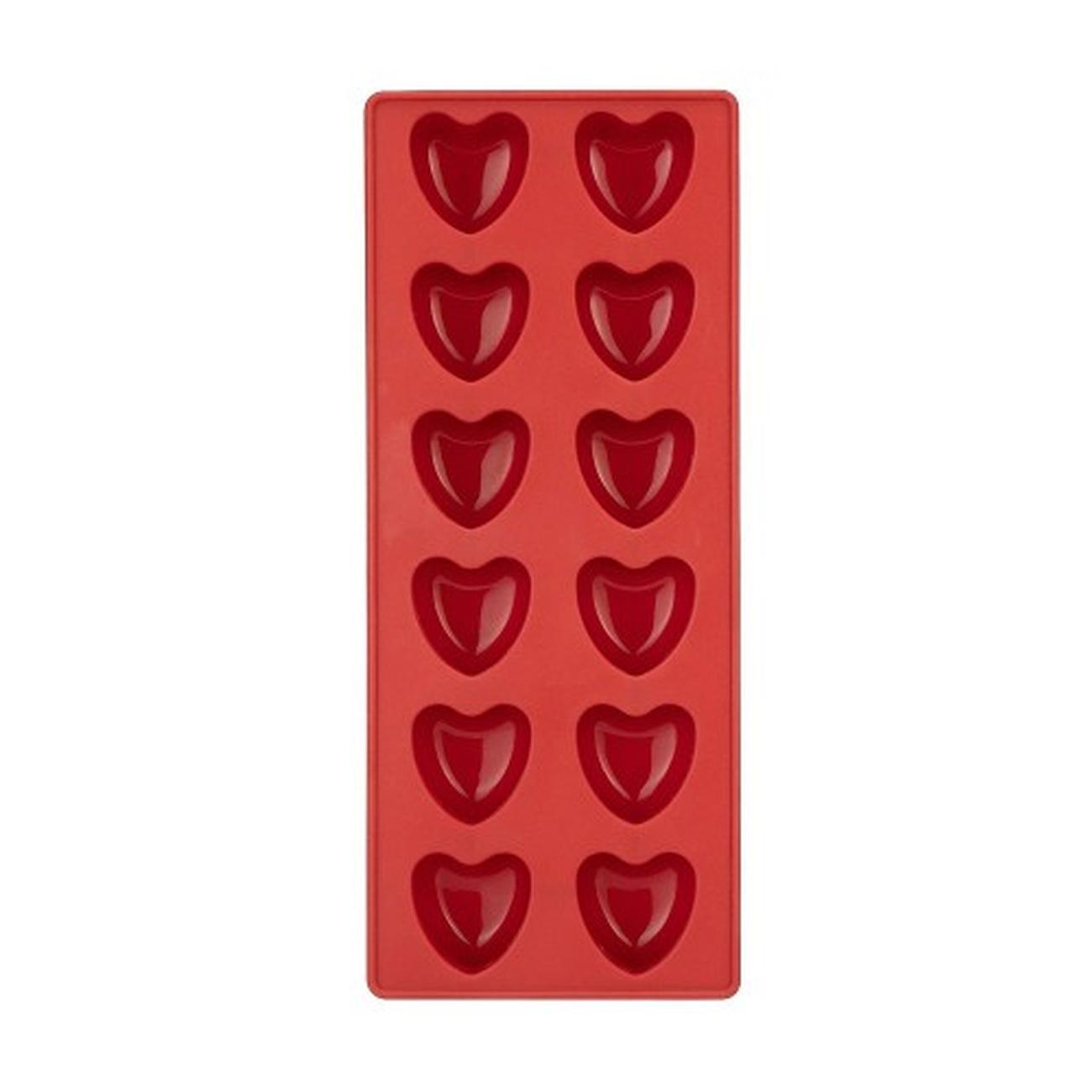 fusion-twist-silicone-heart-ice-cube-tray - Fusion Twist Silicone Heart Ice Cube Tray