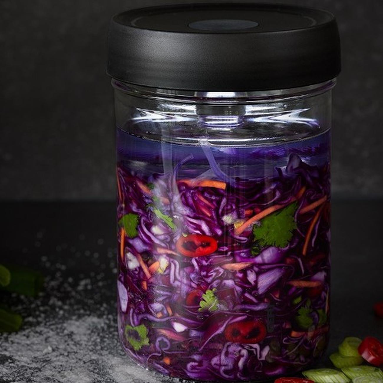 gefu-fermentation-jar-glass-weight-nativo - Gefu Fermenting Jar & Glass Weight NATIVO