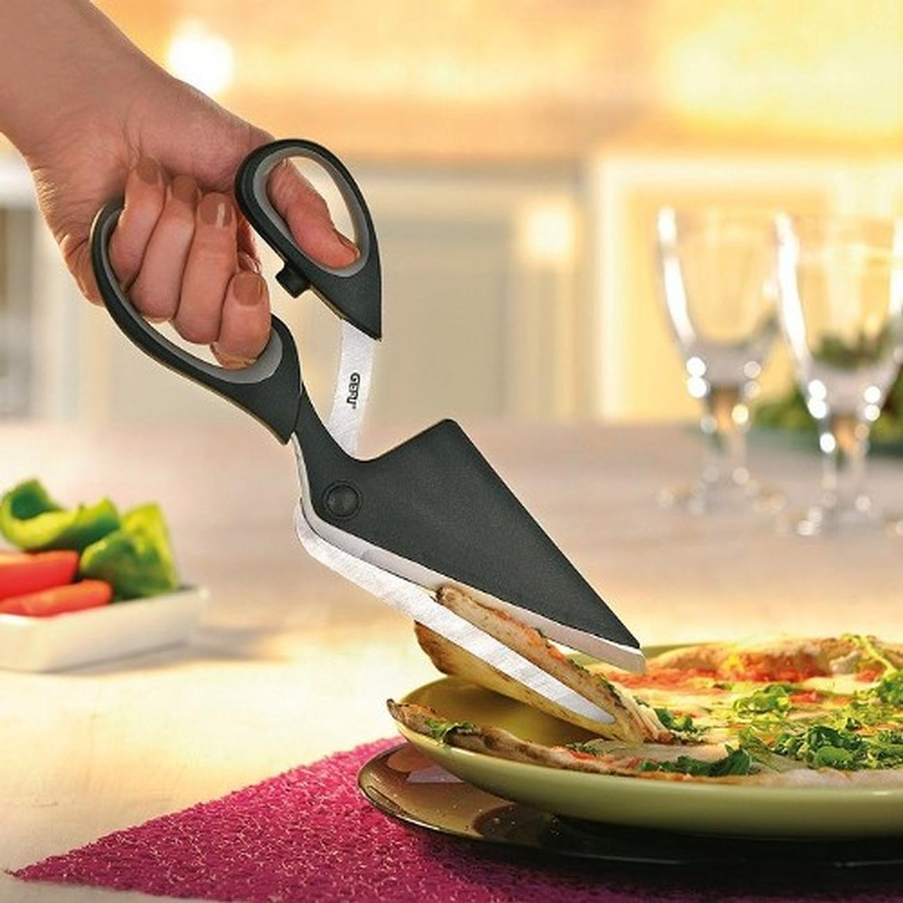 gefu-pizza-scissors-server-pezzo - Gefu Pizza Scissors PEZZO