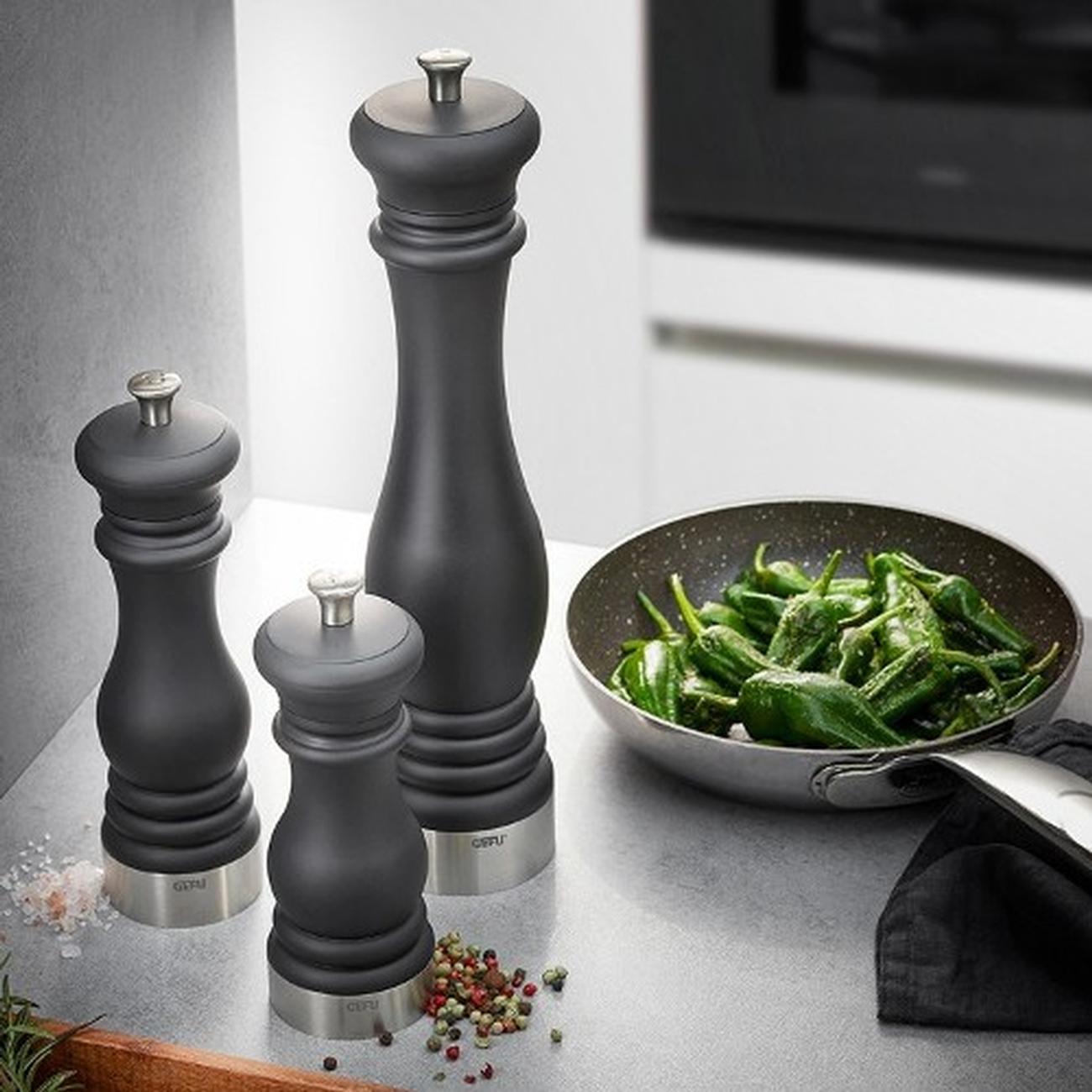gefu-salt-pepper-mill-flavio-large - Gefu Salt or Pepper Mill Large FLAVIO 