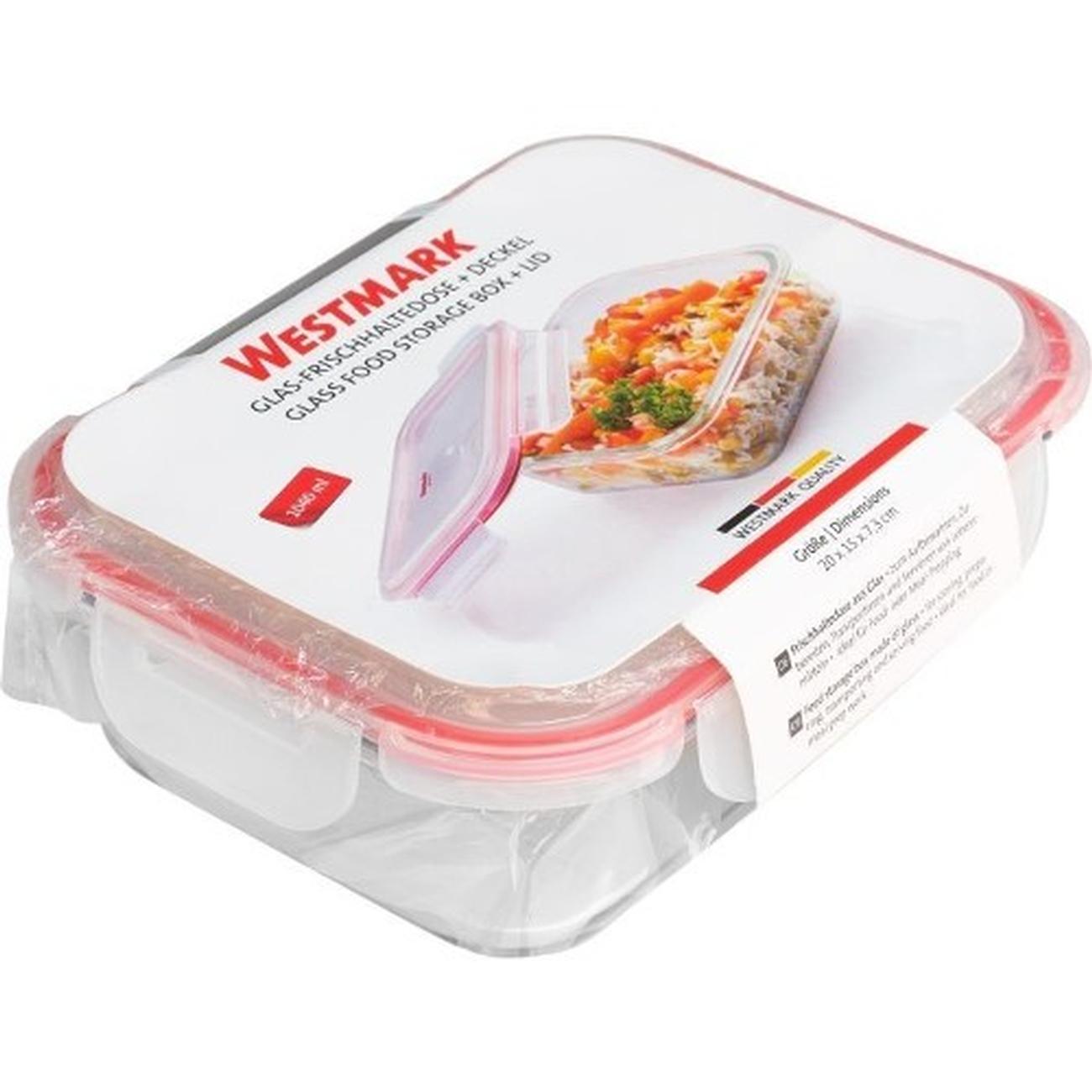 westmark-glass-container-1040ml - Westmark Glass Food Storage 1040ml