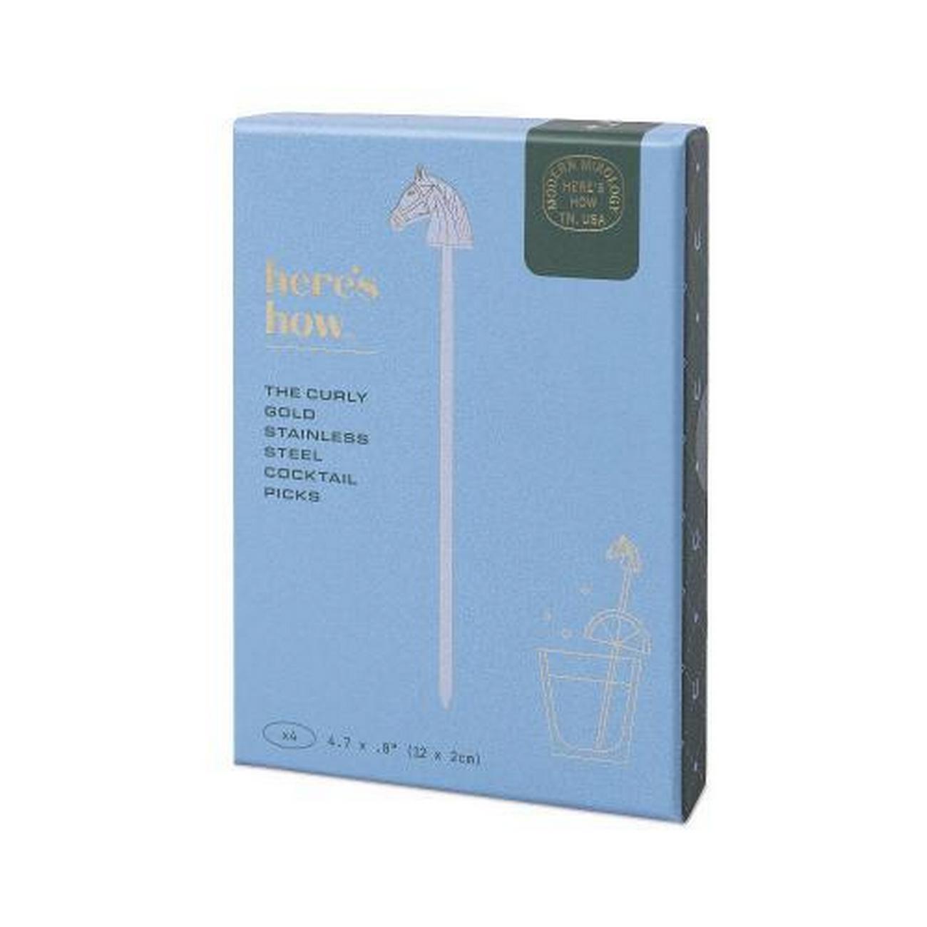 heres-how-the-curly-equestrian-cocktail-picks-set-of-4 - Here's How The Curly Equestrian Cocktail Picks set of 4