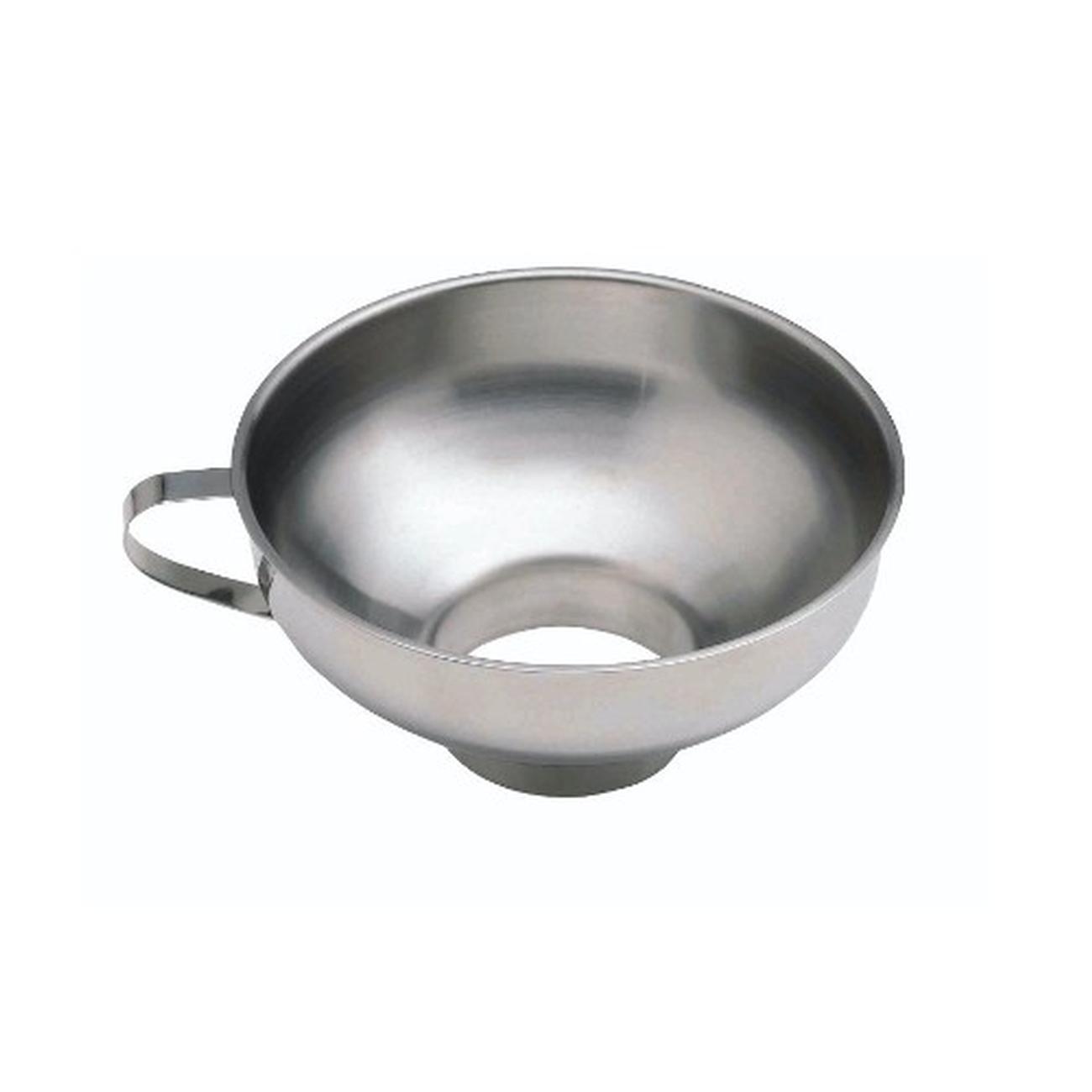 home-made-stainless-steel-jam-funnel-14cm - Home Made Stainless Steel Jam Funnel