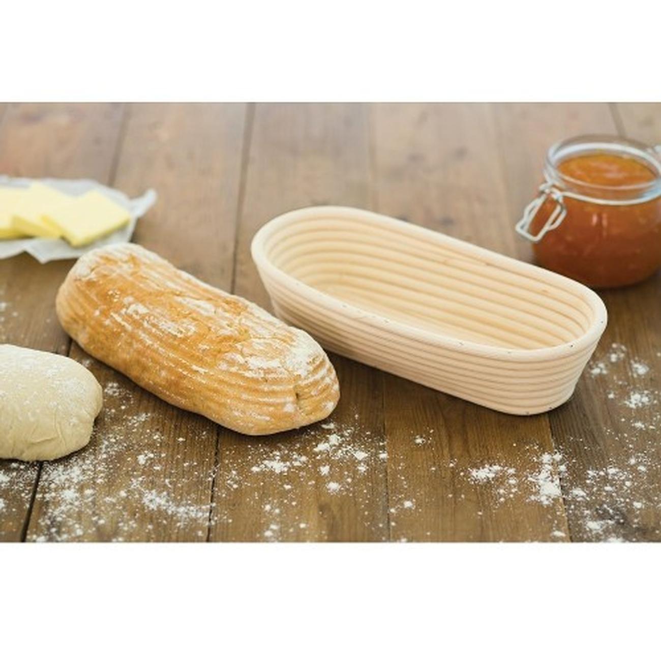 home-made-oval-bread-proofing-basket - Home Made Oval Proving Basket