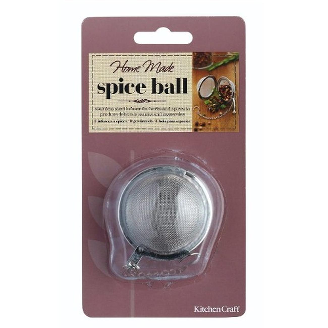 home-made-stainless-steel-spice-ball-tea-strainer - Home Made Stainless Steel Spice Ball & Infuser