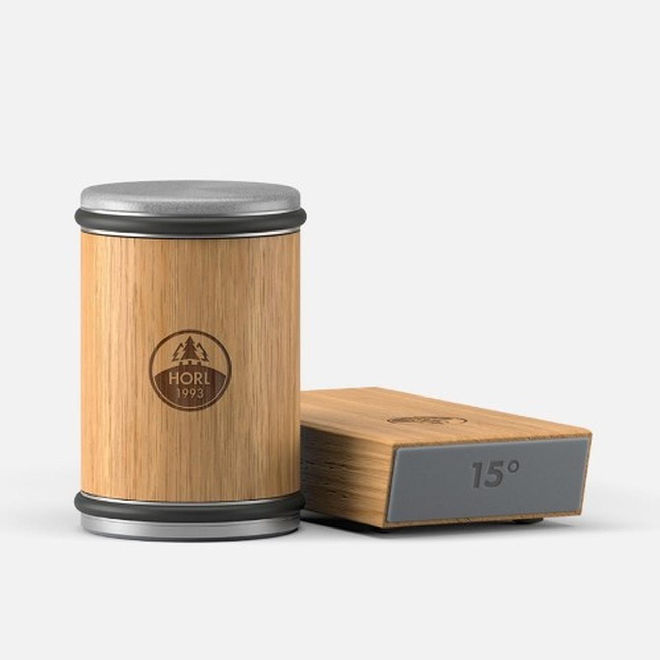 horl-2-knife-sharpener-oak-wood-light-brown - HORL2 Sharpener Oak