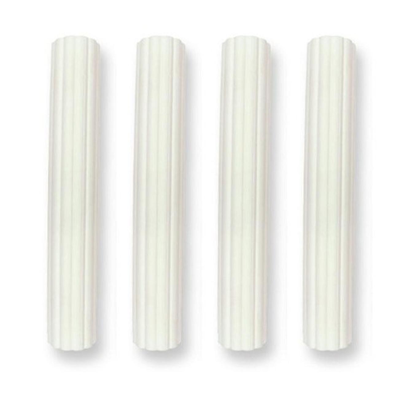 pme-plastic-hollow-pillars-4pc - PME Plastic Hollow Pillars Set of 4