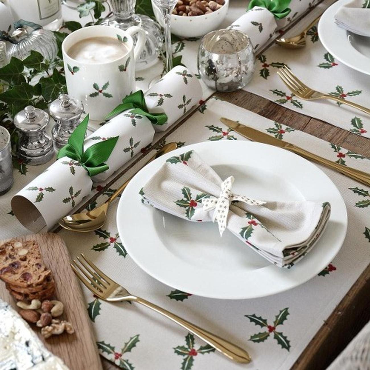 sophie-allport-holly-berry-fabric-placemat - Sophie Allport Holly & Berry Fabric Placemat