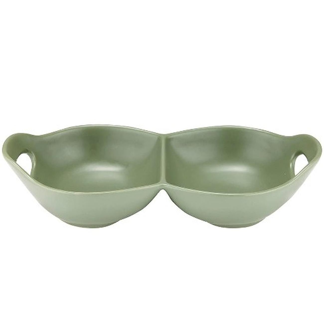 ladelle-host-two-part-handled-bowl-sage - Ladelle Host 2 Part Handled Bowl Sage