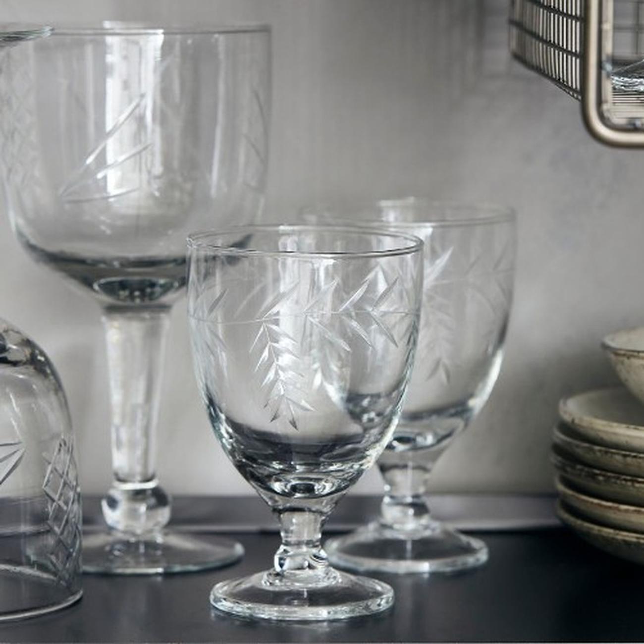 house-doctor-clear-wine-glass-crys - House Doctor Crys Wine Glass