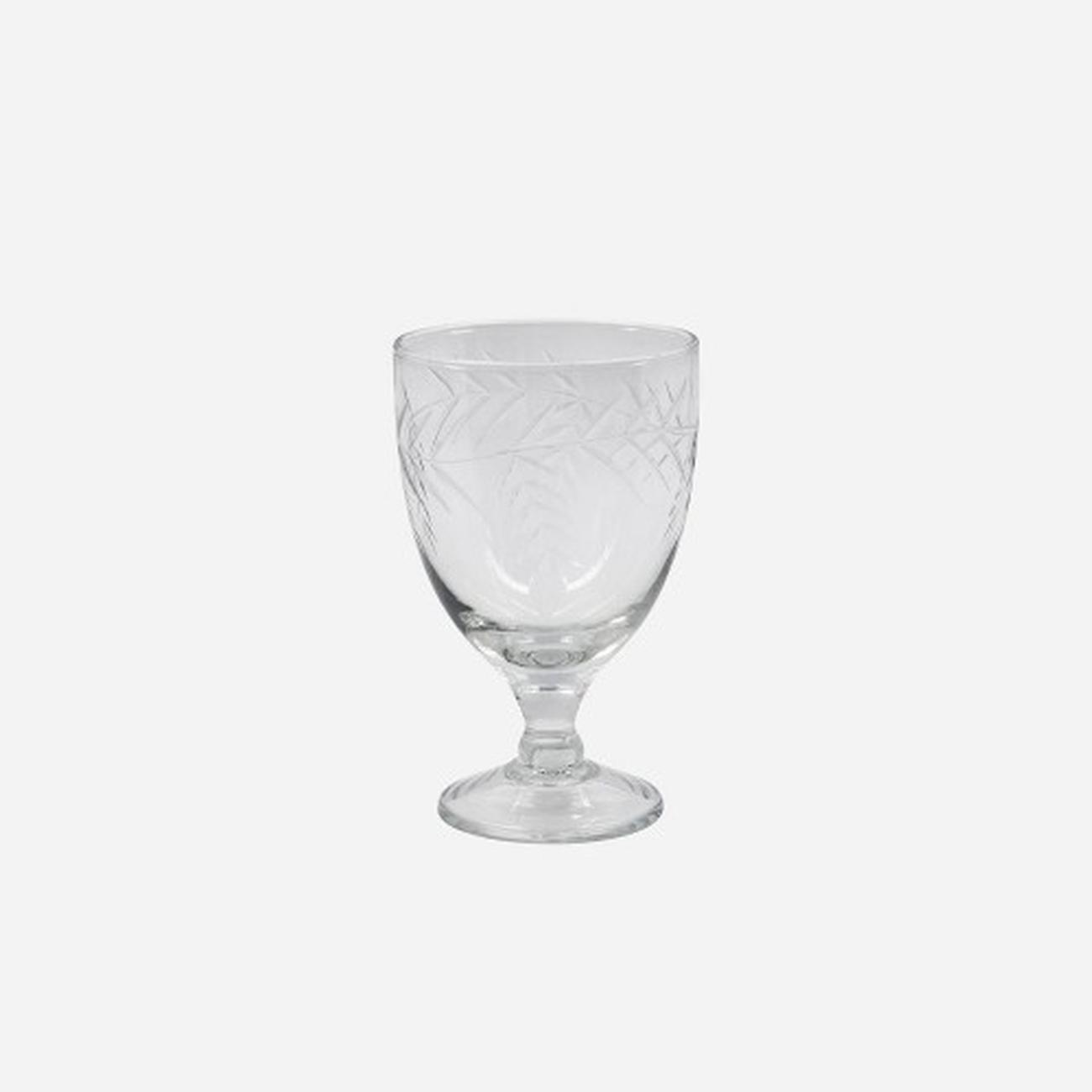 house-doctor-clear-wine-glass-crys - House Doctor Crys Wine Glass