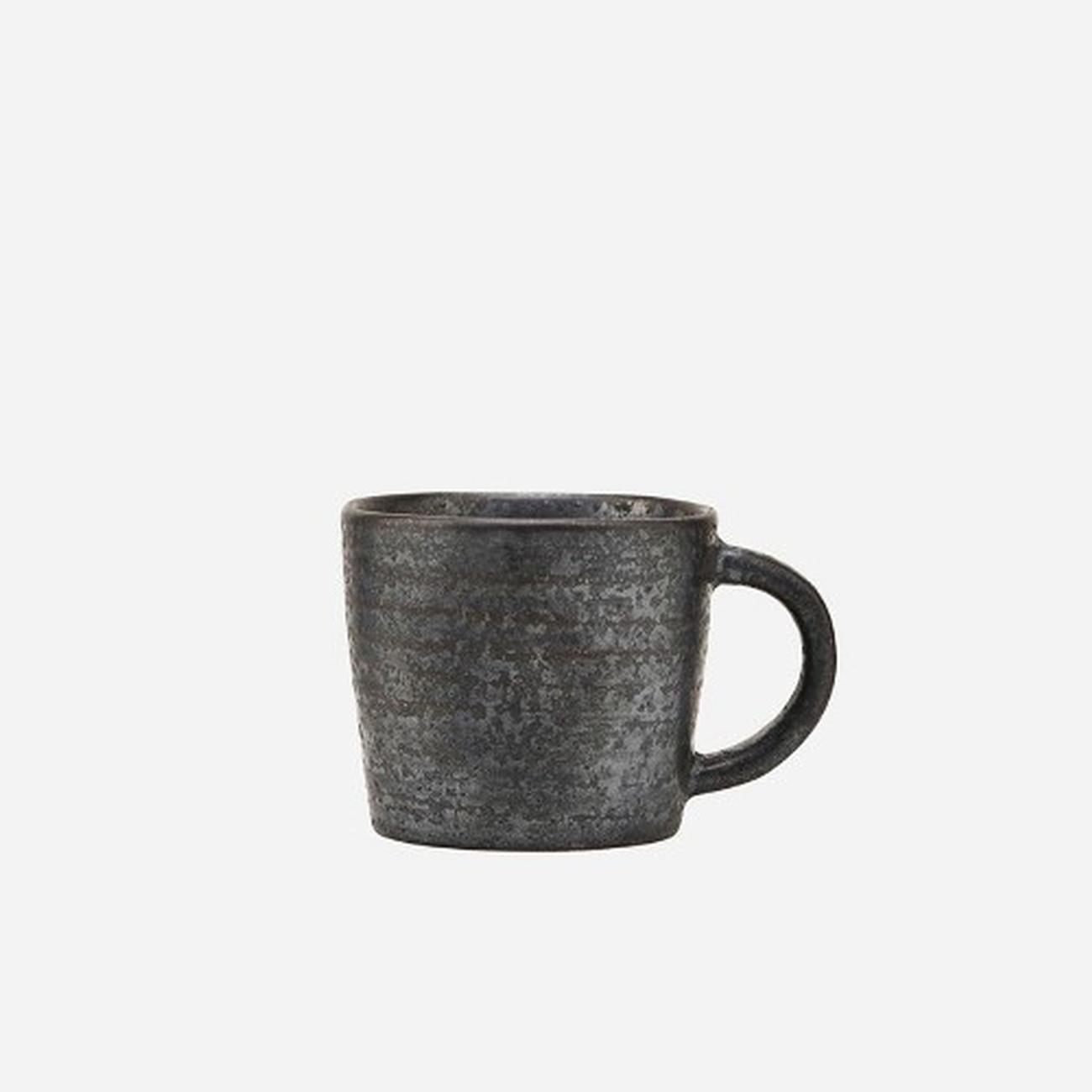 house-doctor-espresso-mug-pion-black-brown - House Doctor Pion Espresso Mug Black Brown