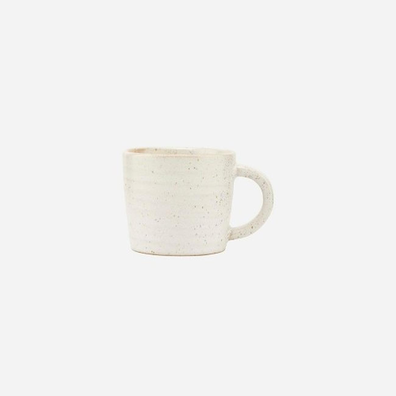 house-doctor-espresso-mug-pion-grey-white - House Doctor Pion Espresso Cup Grey White