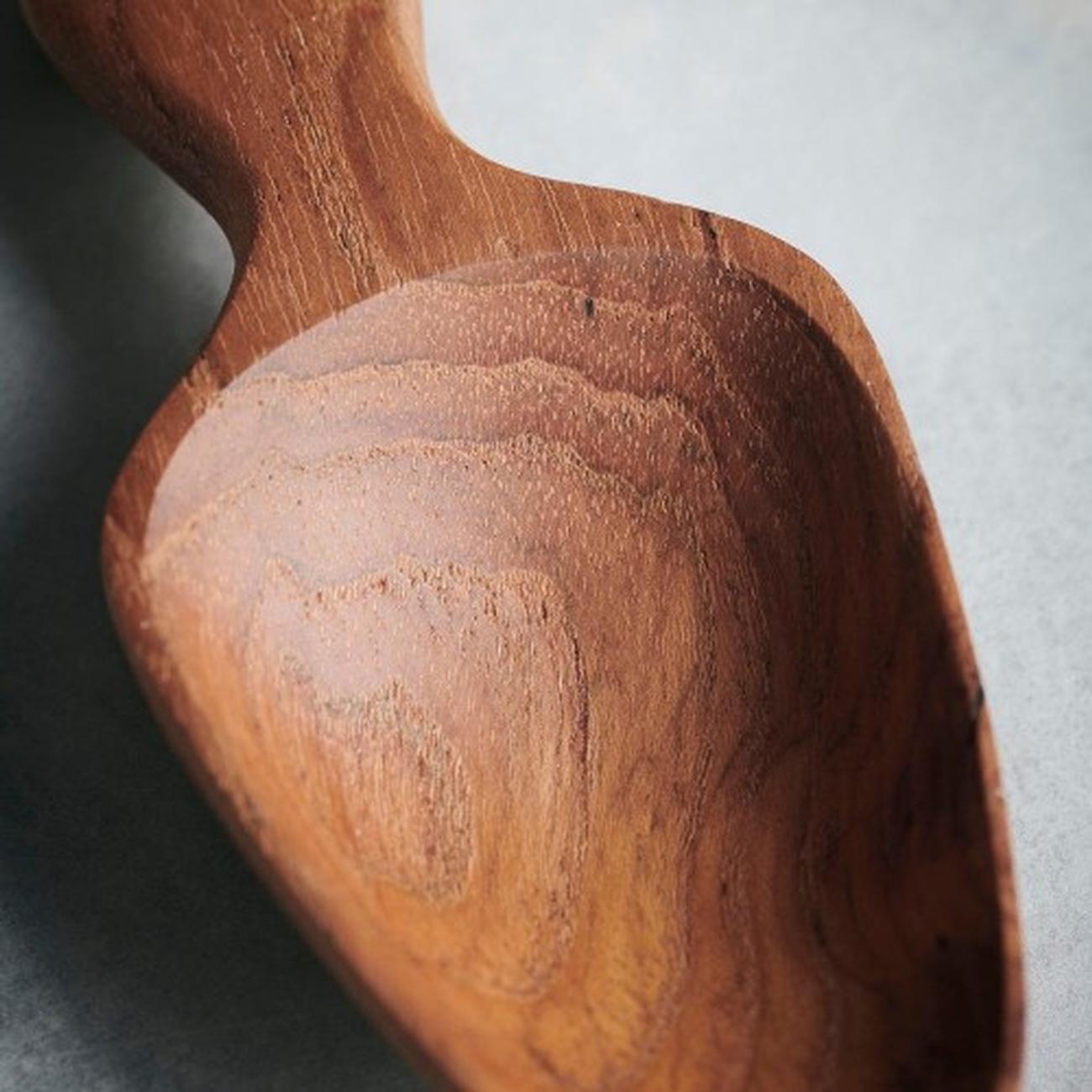 house-doctor-scoop-nature-small - House Doctor Teak Scoop Small