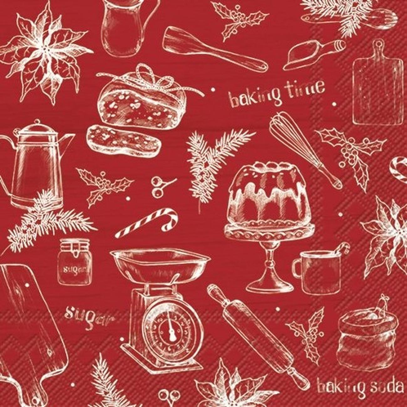 ihr-lunch-napkins-wonderland-dream-red