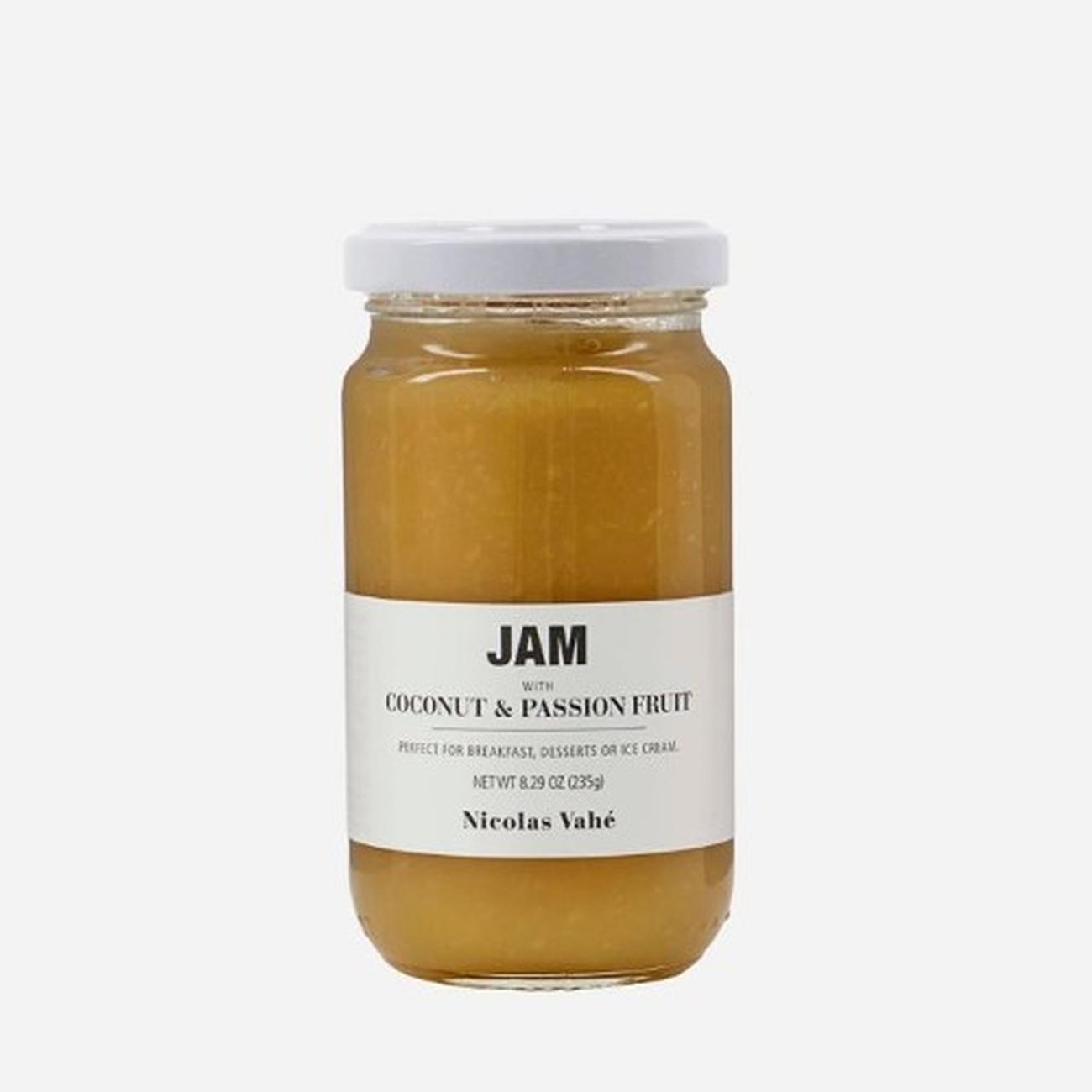 nicolas-vahe-jam-coconut-and-passion-240g - Nicolas Vahe Jam, Coconut & Passion 240g