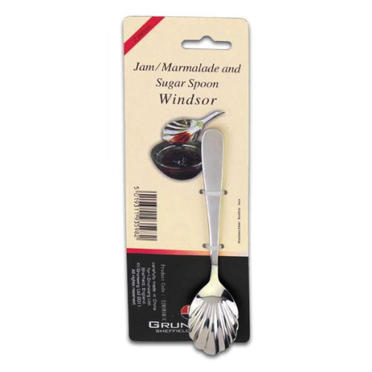 Grunwerg Windsor Classic Jam, Marmalade & Sugar Spoons Set of 2