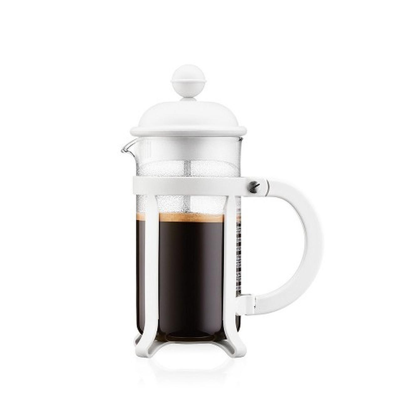 Bodum Java French Press Coffee Maker White 3 Cup