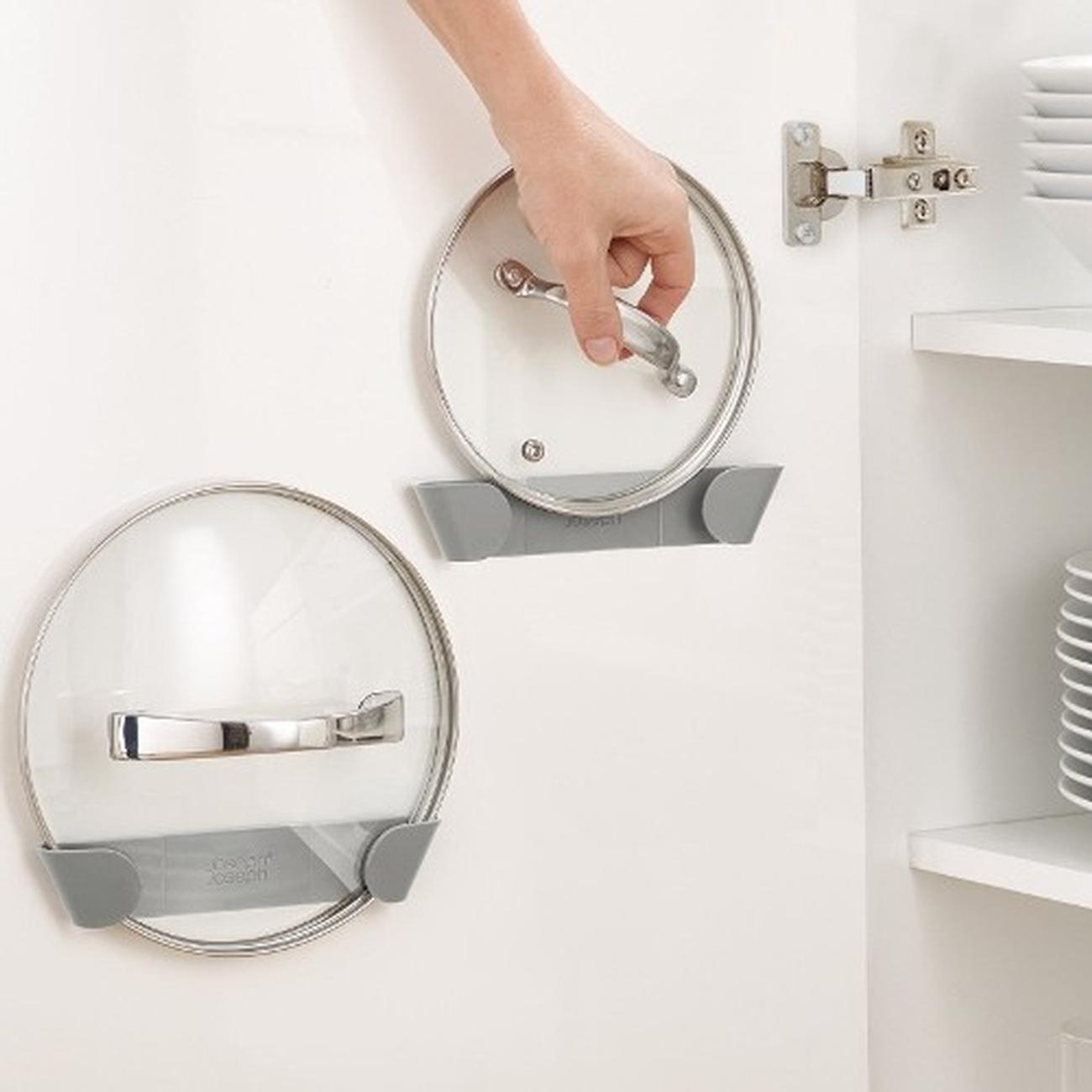 joseph-joseph-duo-in-cupboard-pan-lid-holders-set-of-3 - Joseph Joseph DUO Set of 3 In-cupboard Pan-lid Holders