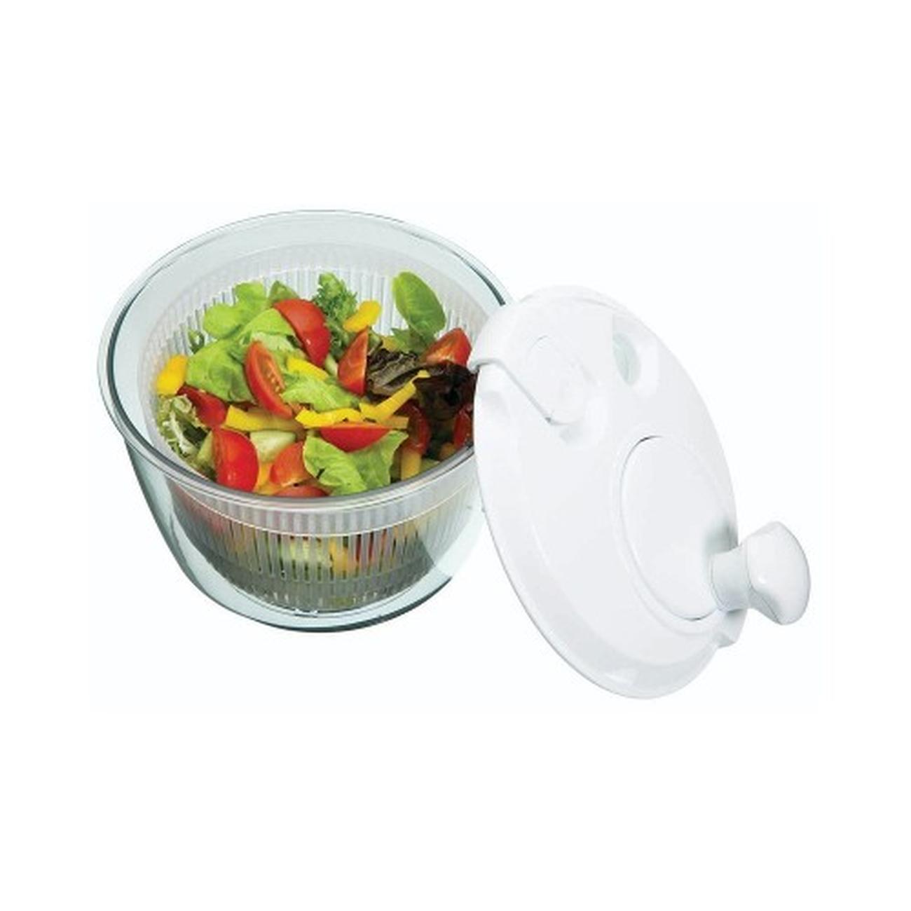 kitchen-craft-salad-spinner-small-19cm - KitchenCraft Mini Salad Spinner 19cm